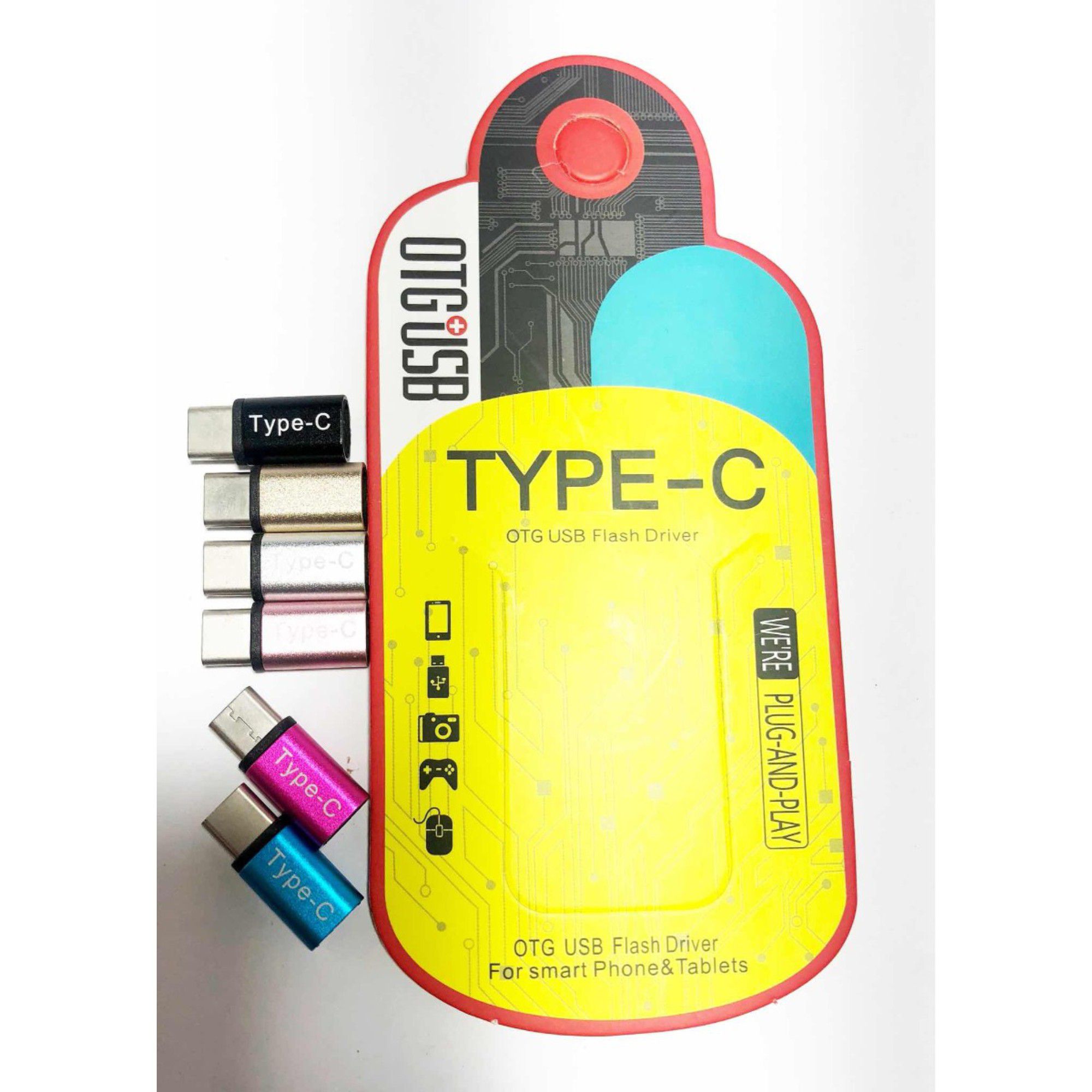 Adaptador Otg Usb Para Usb Tipo-C - Imagem 3