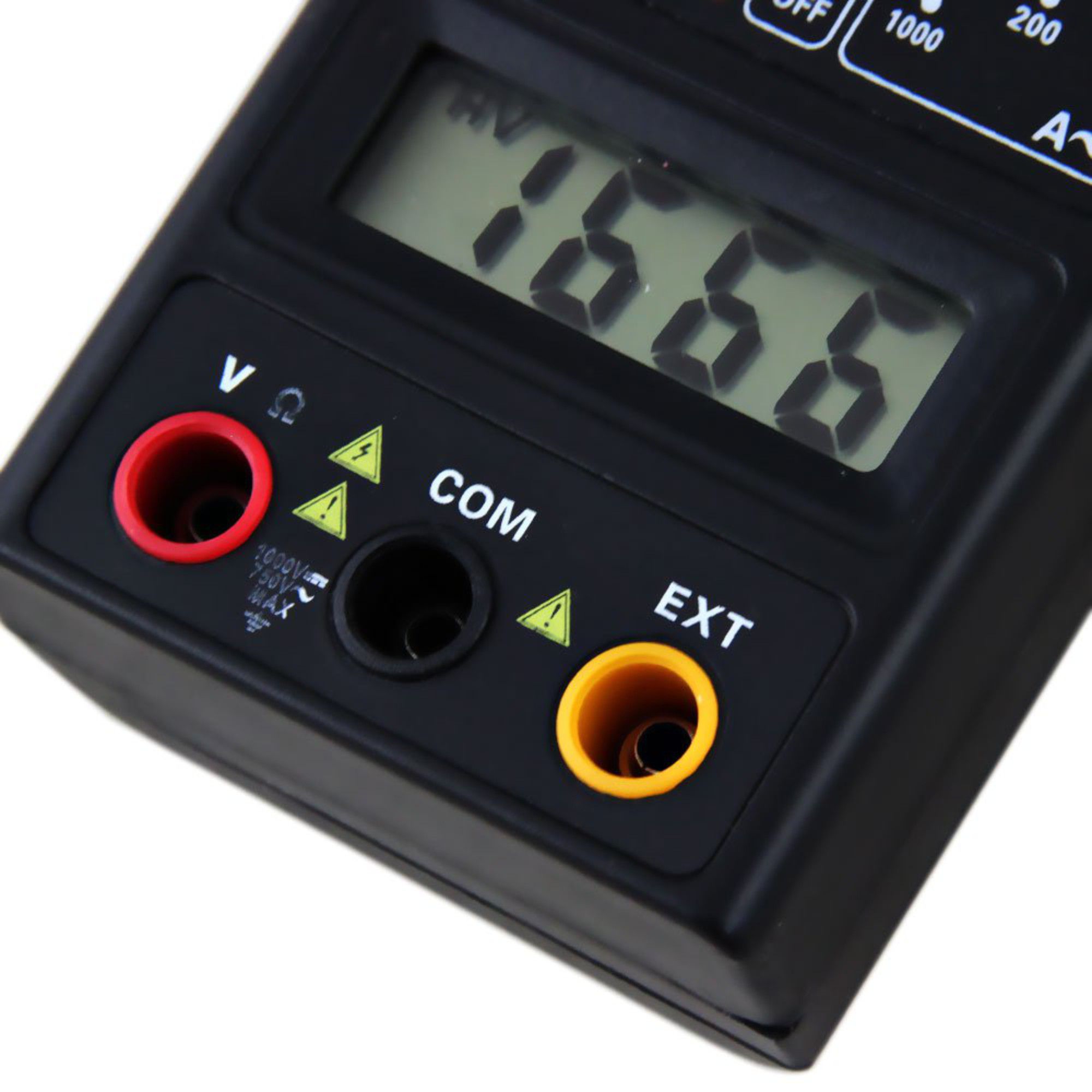 Alicate Amperímetro Digital Profissional 600v Cat. Il Com Bip - Imagem 3