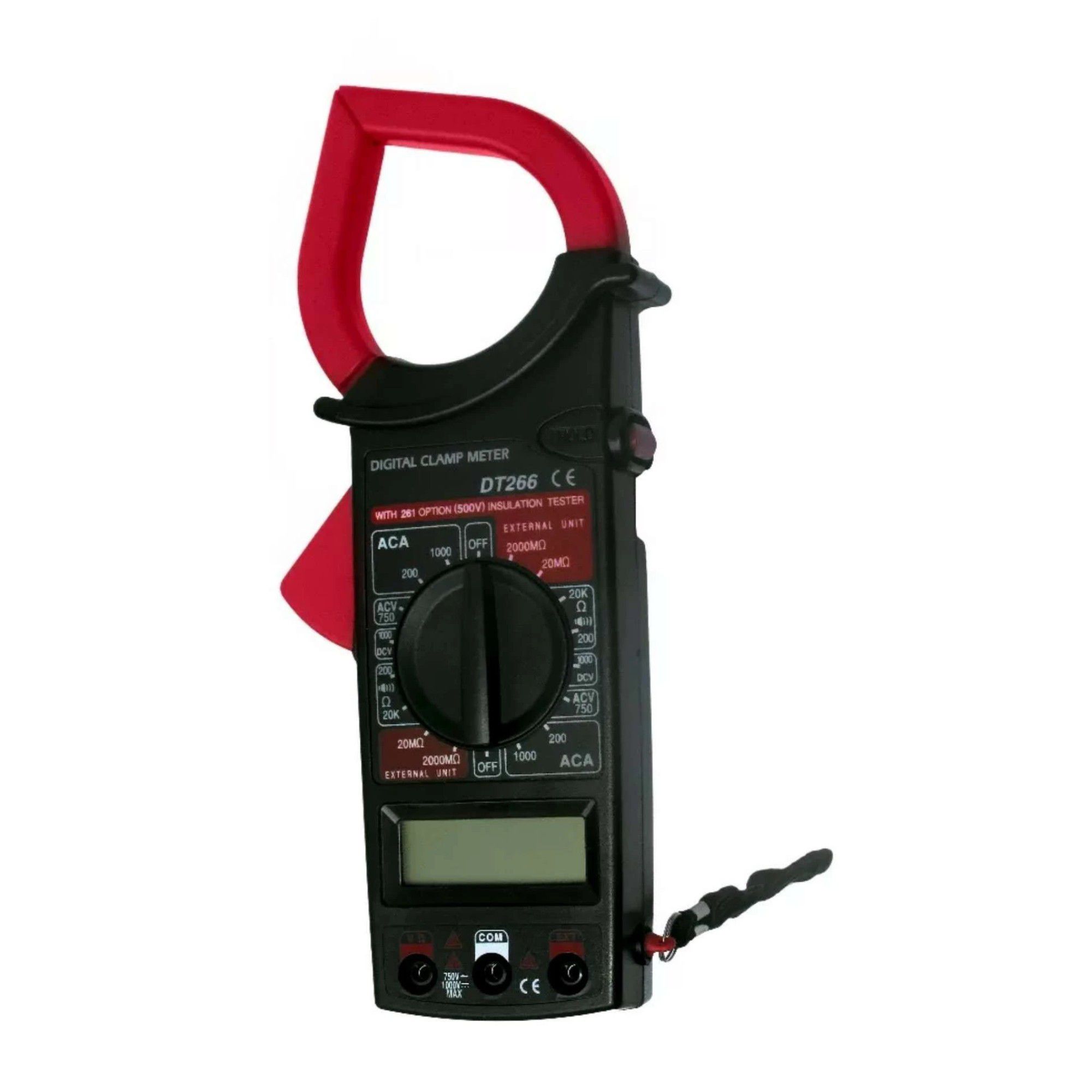 Alicate Amperímetro Digital Profissional 600v Cat. Il Com Bip - Imagem 4