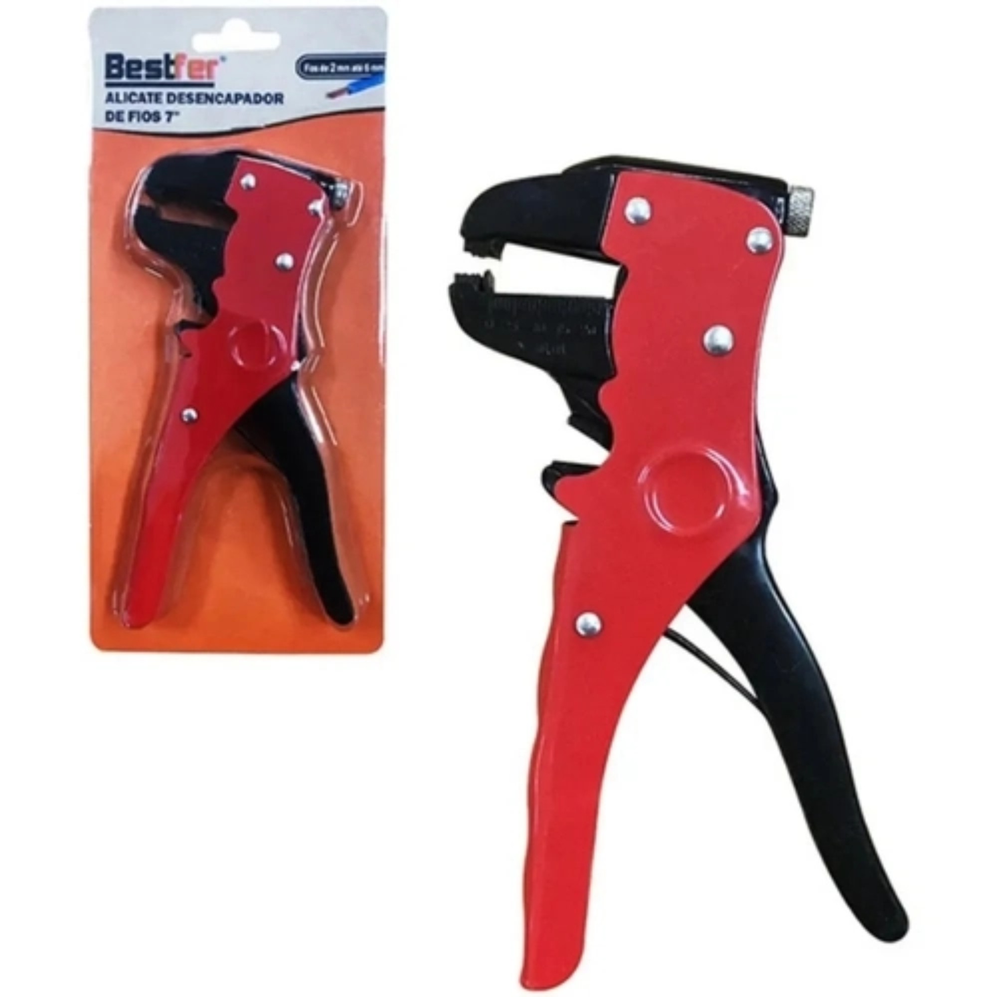 Alicate Desencapador De Fios 0,2 a 6mm Decapagem Automática - Imagem 2
