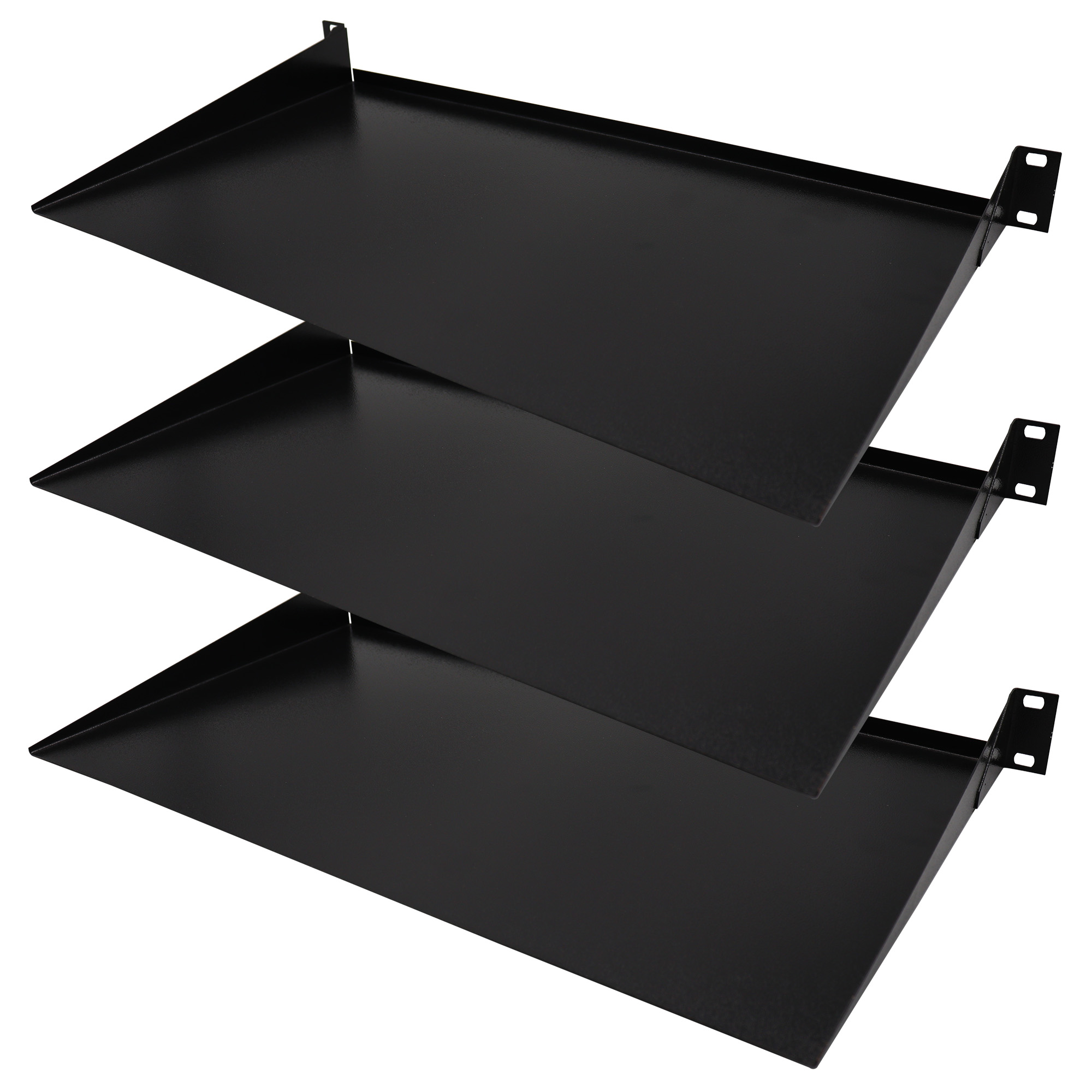 Bandeja Fixação Frontal 1u X 250mm P/ Rack 19 Pol - Imagem 6