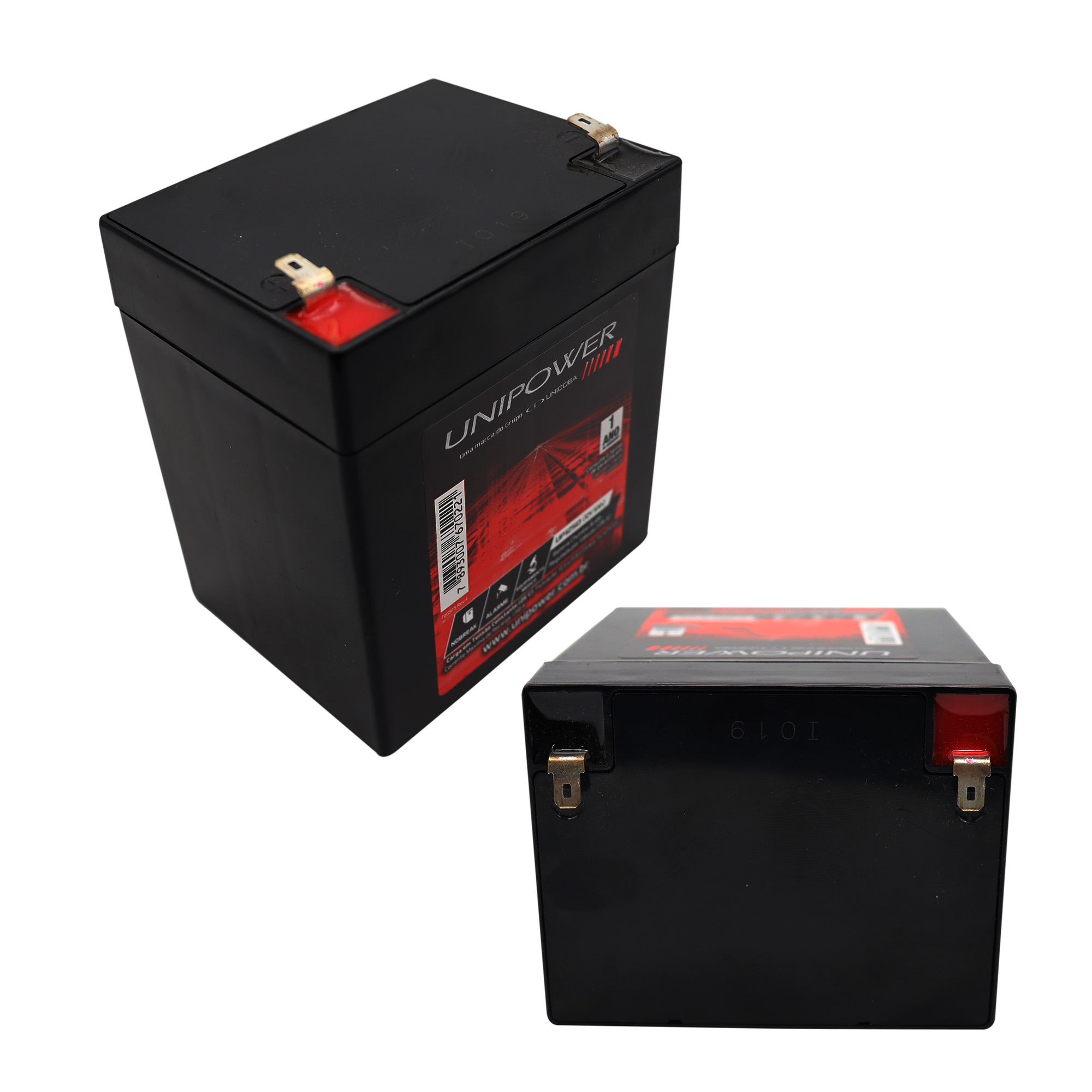 Bateria 12v 5Ah P/ Alarme Cerca e Nobreak - Imagem 4