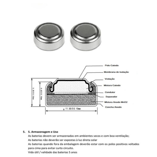 Baterias LR44 A76 AG13 - Image 5