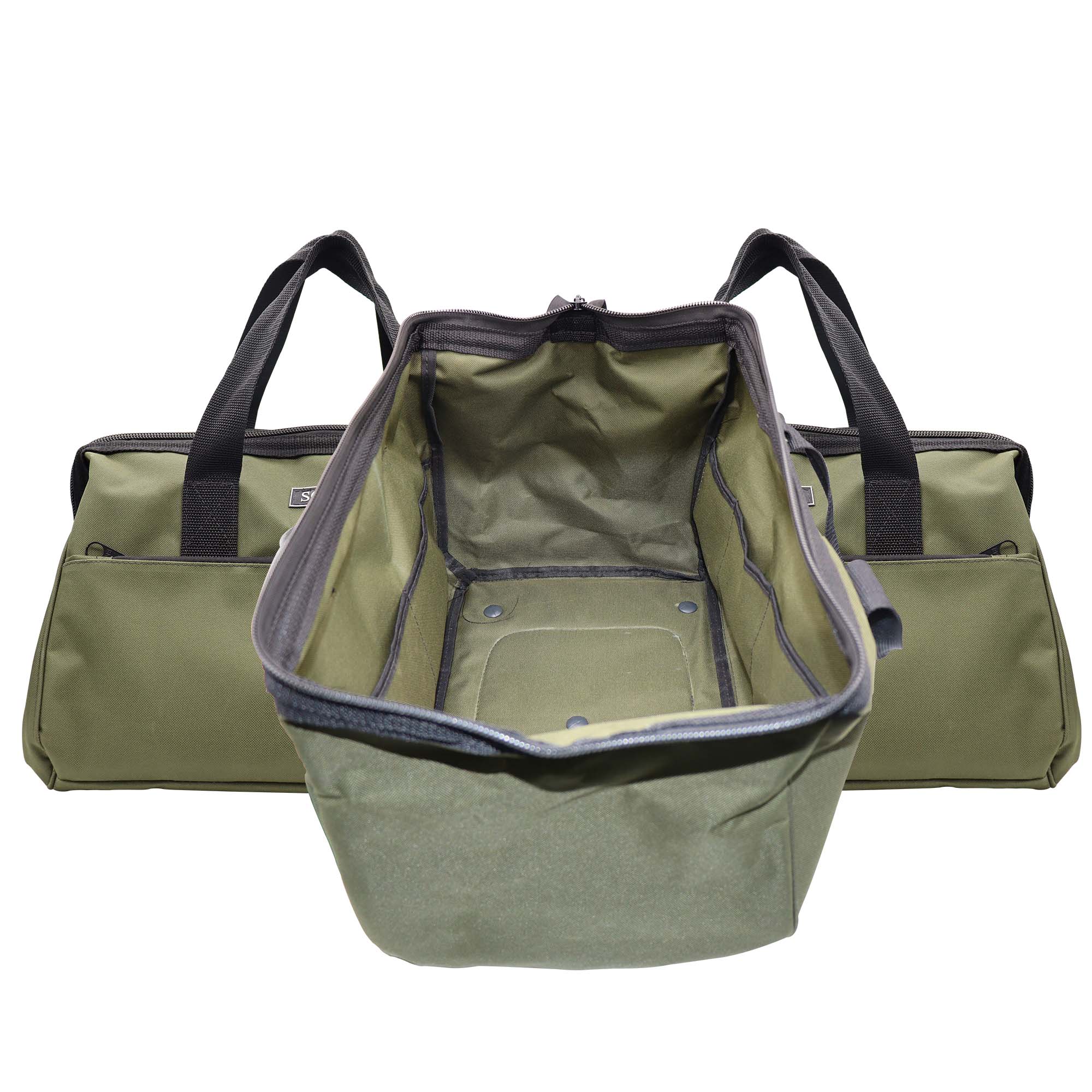 Bolsa Grande Para Ferramentas Reforçada 4 Bolsos Internos Solze - Imagem 5