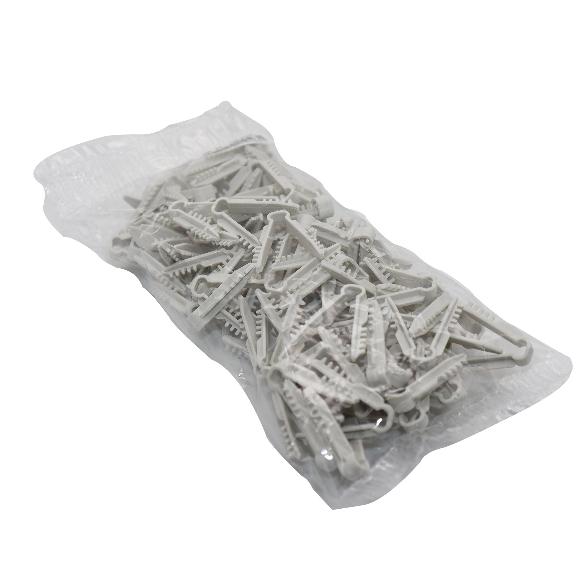 Bucha Clamps 4MM P/ Cabo Coaxial C/ 100 unidades - Imagem 4