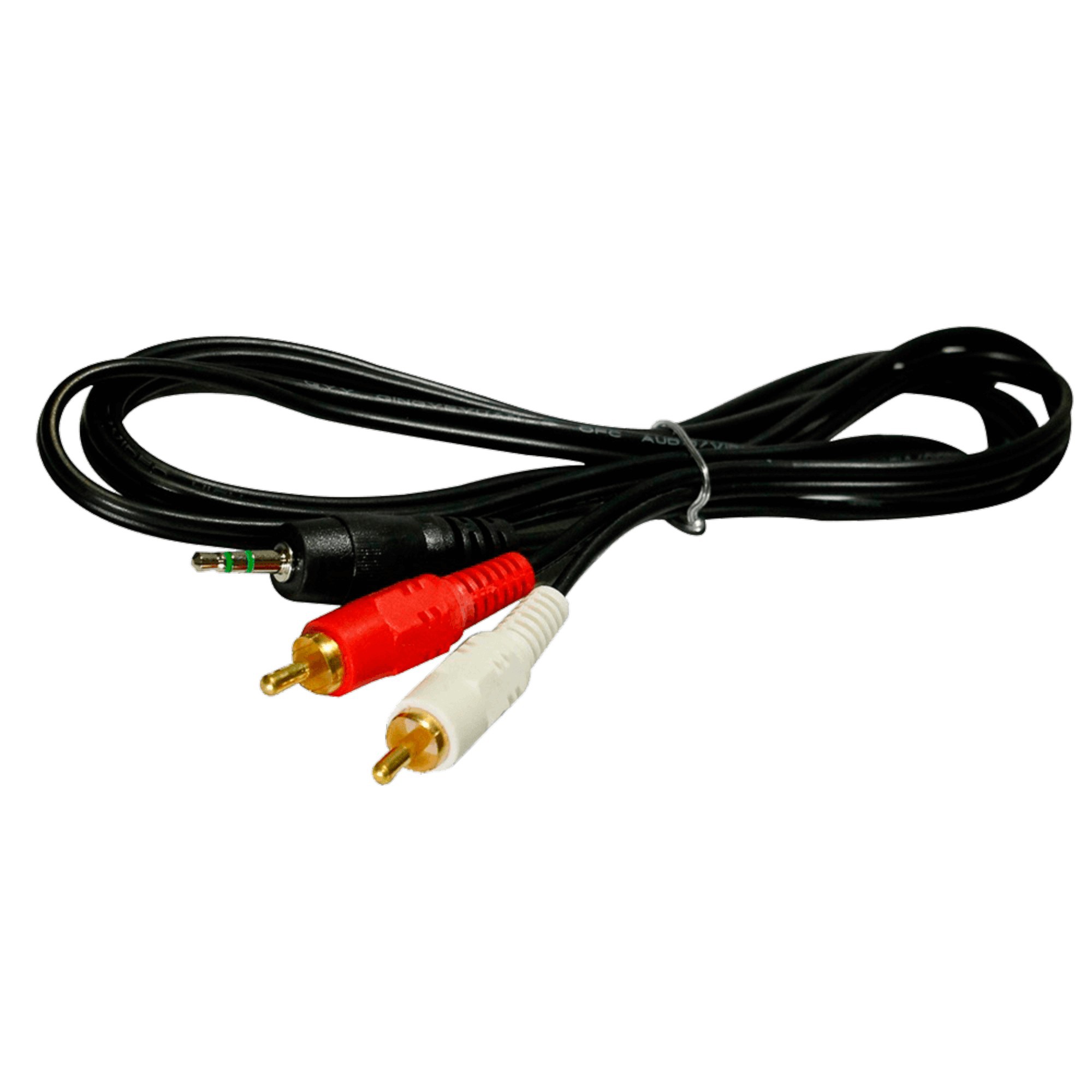 Cabo Auxiliar P2 Macho X RCA Macho Áudio Som - Imagem 5