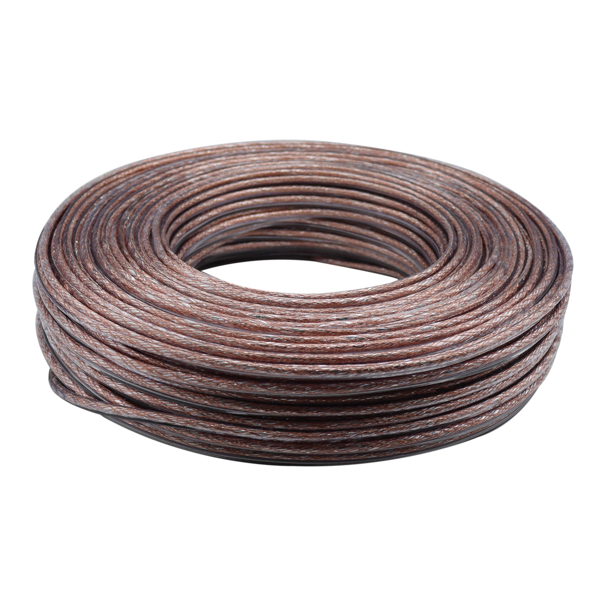 Cabo Coaxial 4mm Bipolar C/ Alimentação CFTV Cristal 100m - Imagem 2