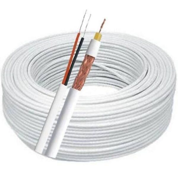 Cabo Coaxial Condutti 4mm Bipolar 80% Dupla Blindagem CFTV 100m - Image 2