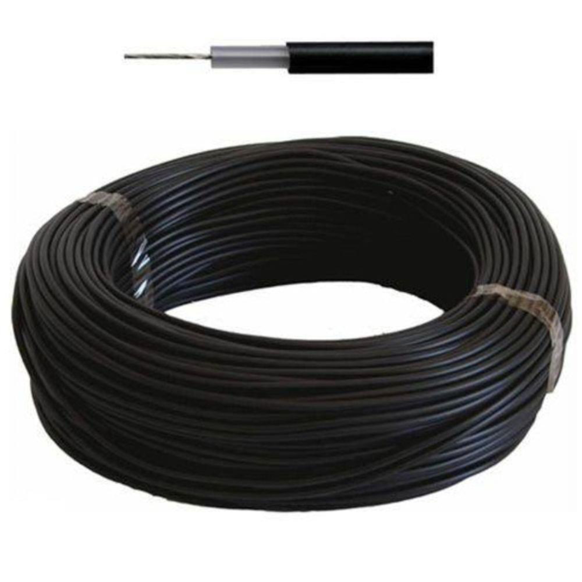 Cabo de Alta Isolação P/ Cerca Elétrica 5mm Alta Tensão C/ 50m - Imagem 6