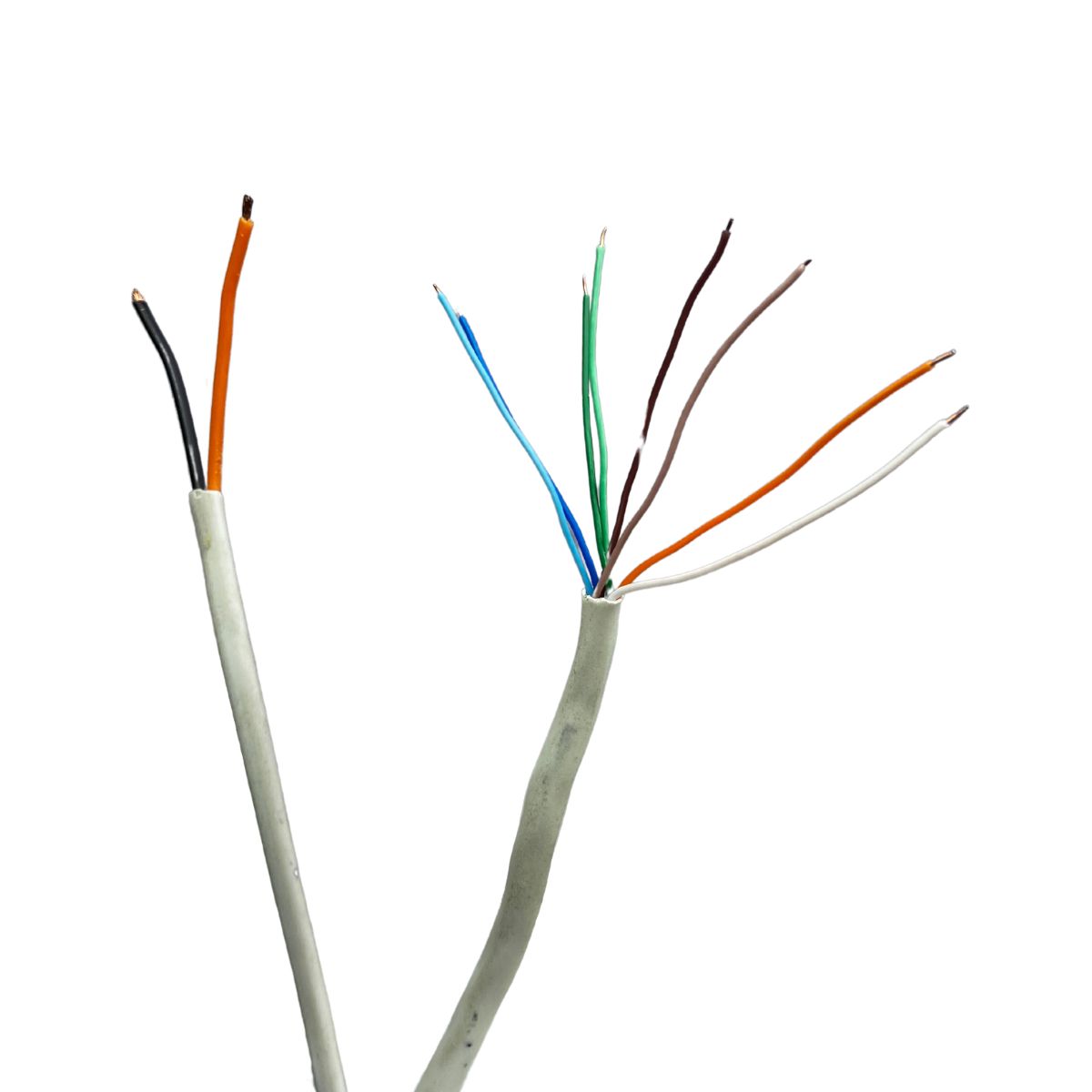 Cabo de Rede C/ Alimentação Sintel Multi Câmeras CFTV BRANCO 100m - Imagem 2