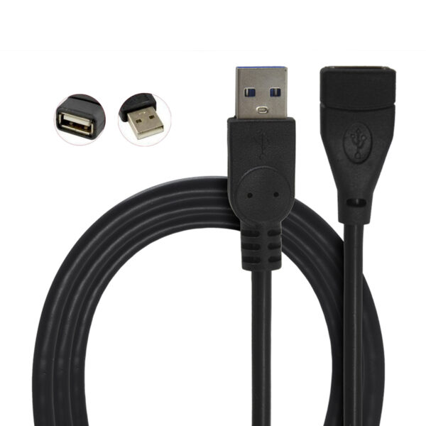 Cabo Extensor USB 2.0 1,5 Metros Macho x Femea - Image 5
