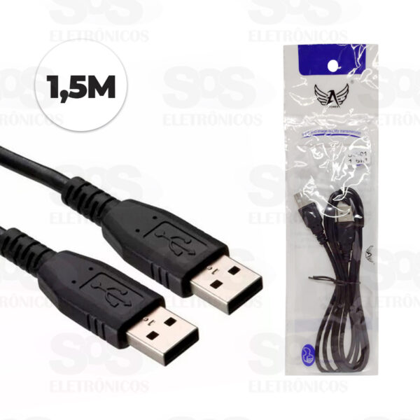 Cabo Extensor USB Macho x Macho 2.0 1,5 Metros - Image 6