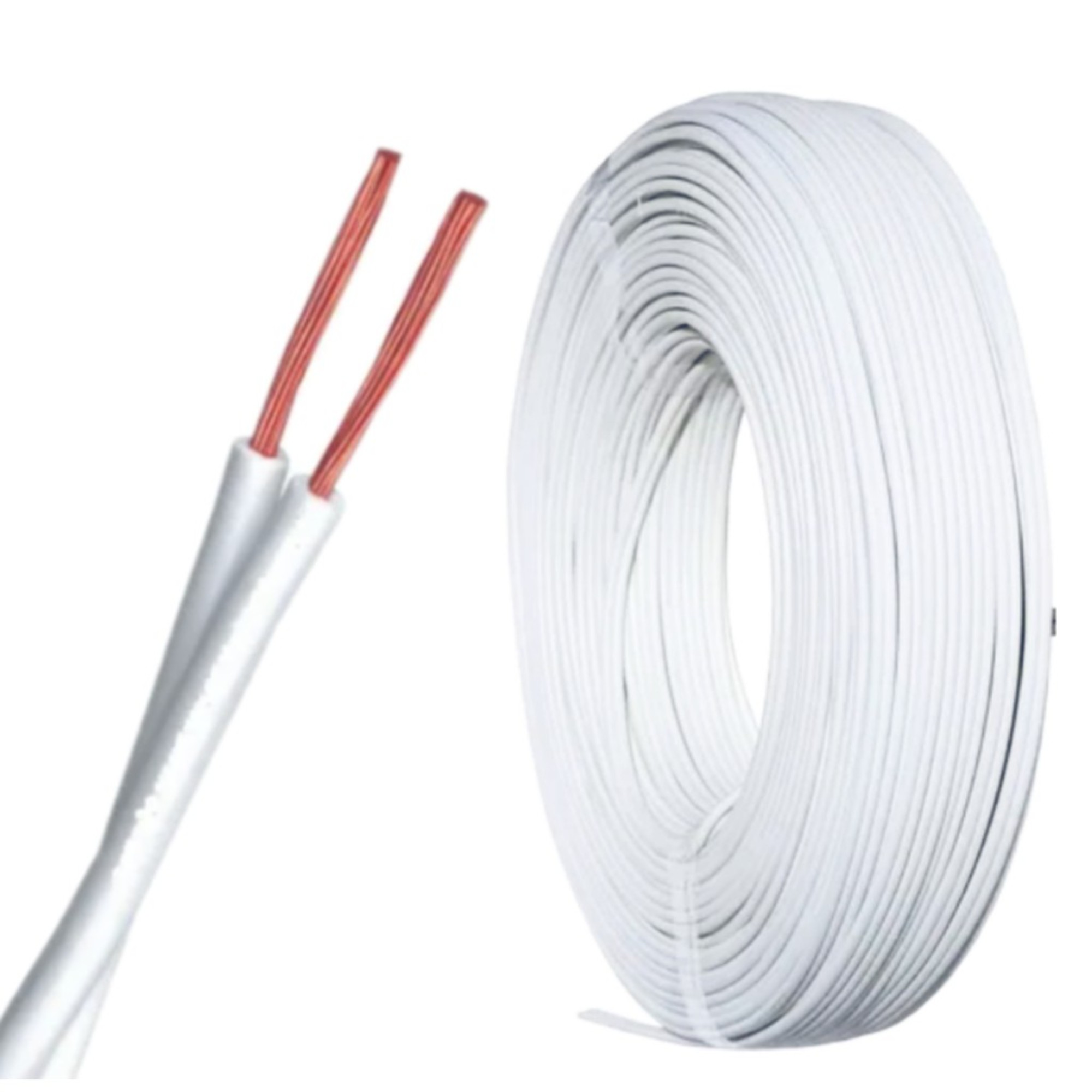 Cabo Fio Paralelo Elétrico Cobre 2×0,75mm Com 10m