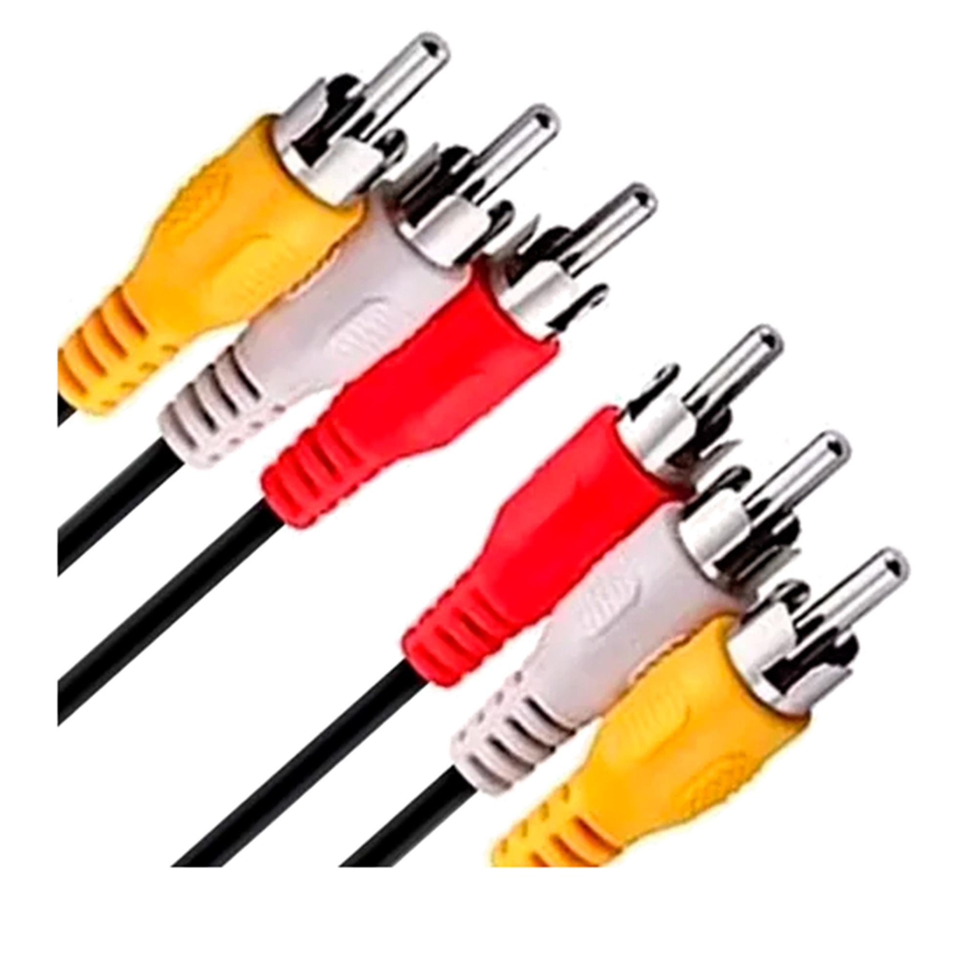 Cabo RCA 3 + 3 1,5m Áudio E Vídeo AV - Imagem 6