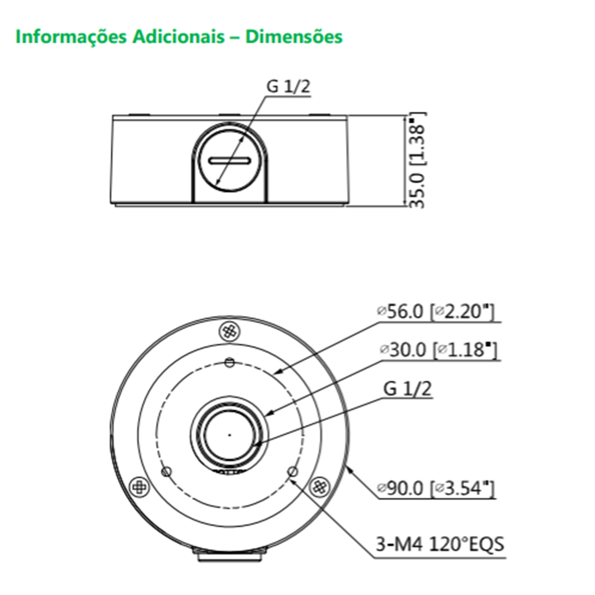 Caixa de passagem para câmeras de CFTV - VBOX 3000 B - Imagem 4