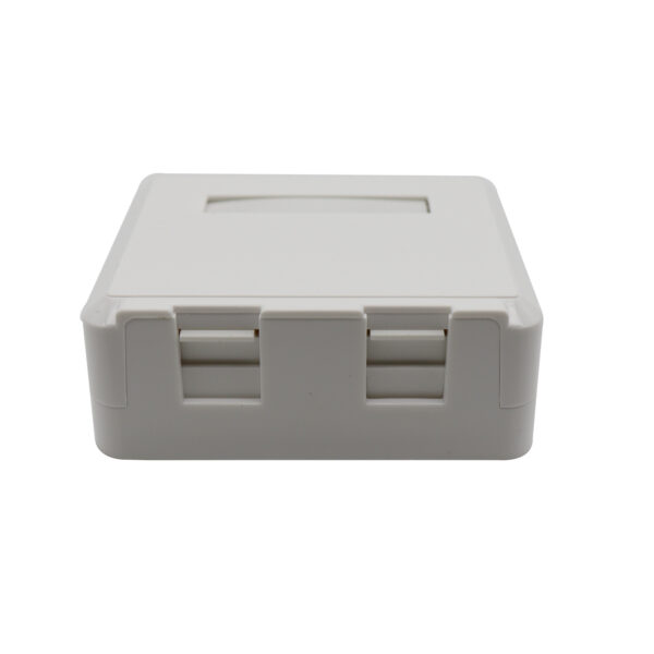 Caixa de Sobrepor para 2 Keystones RJ11 ou RJ45