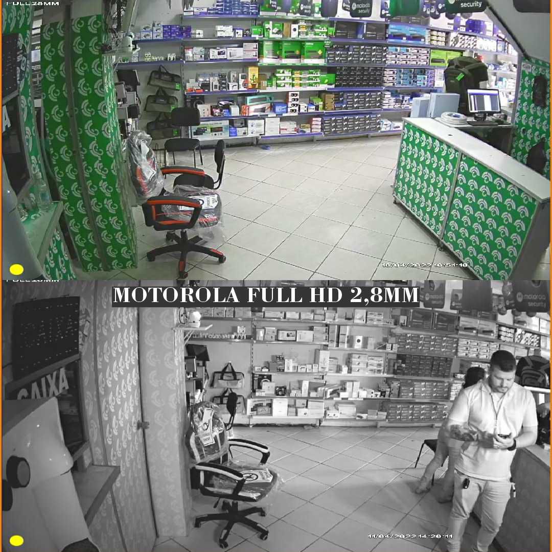 Câmera de segurança Bullet/canhão 1080p Full HD 2.8mm 20m 4x1 Motorola MTABP022603 - Imagem 6