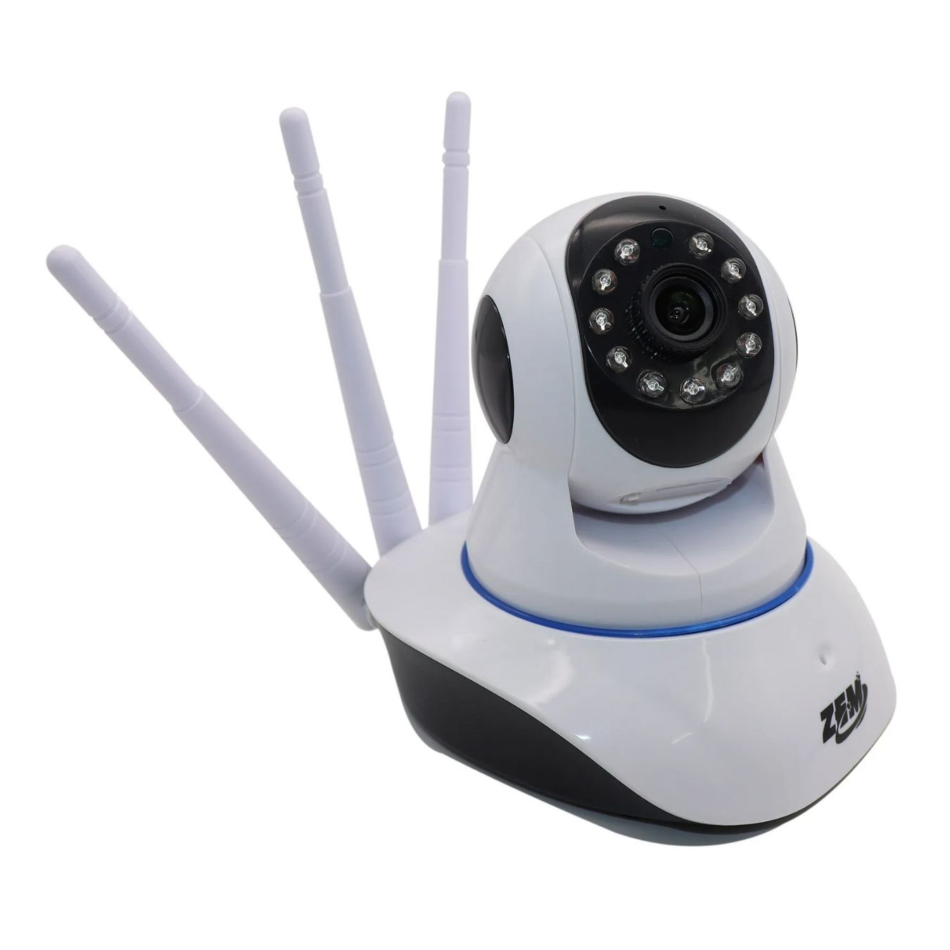Câmera de segurança IP Zem 3 Antenas Wireless Visão Noturna