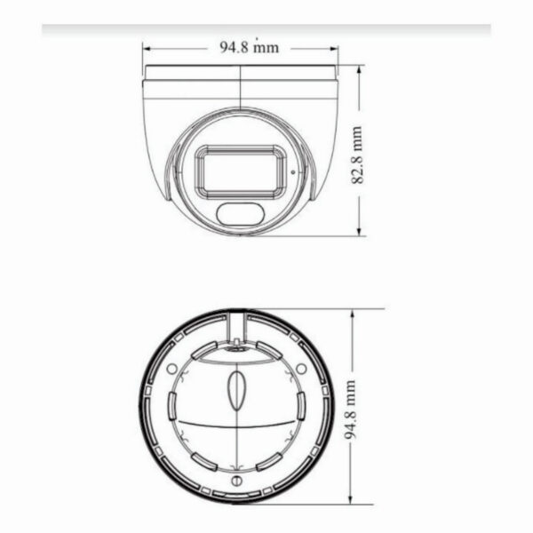 Câmera de Segurança IP Dome/Interna 2MP Full HD 1080p POE Motorola MTIDM022603 - Imagem 5
