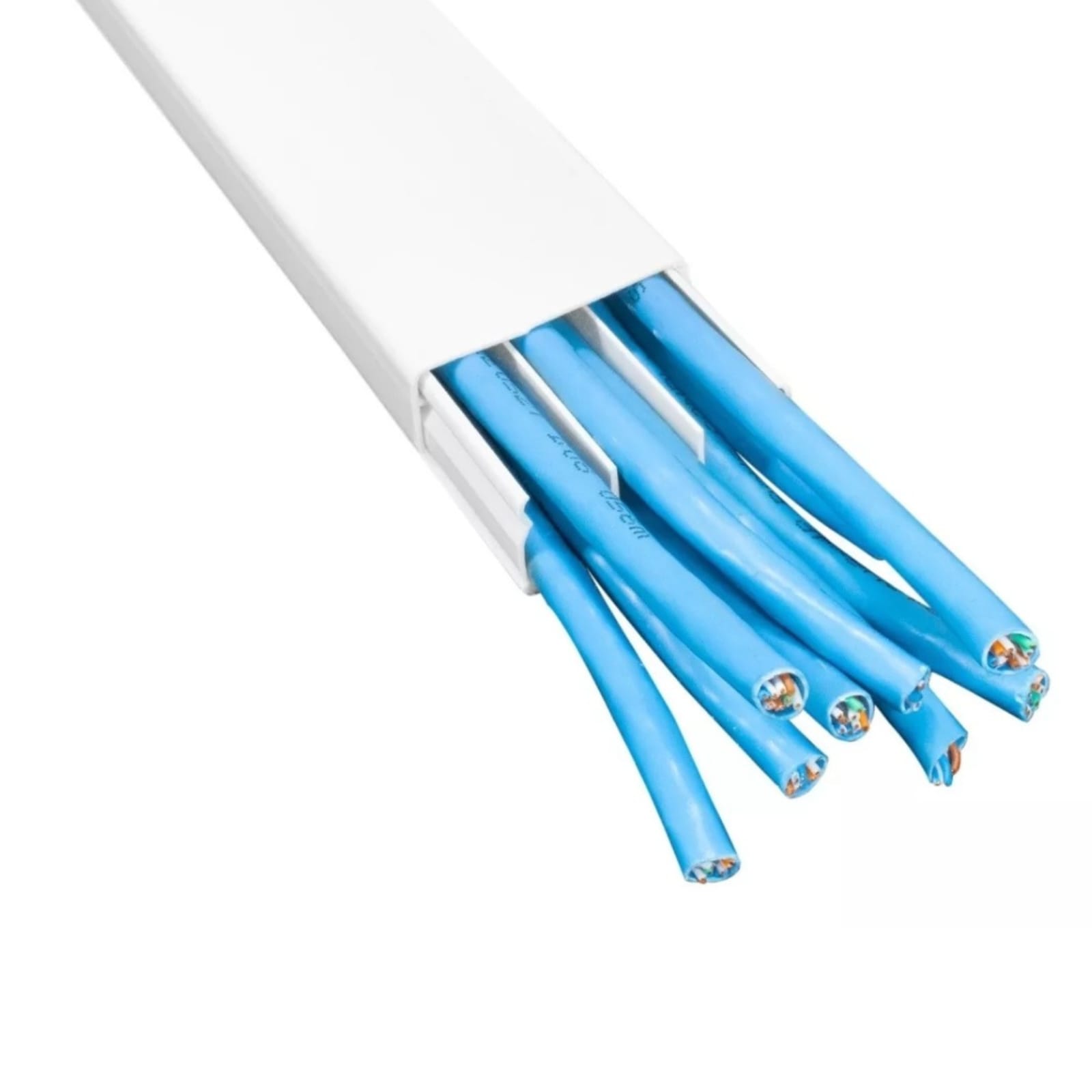 Canaleta Branca Sistema X 40x16mm C/ Fita Dupla Face C/ 2 Metros - Imagem 8