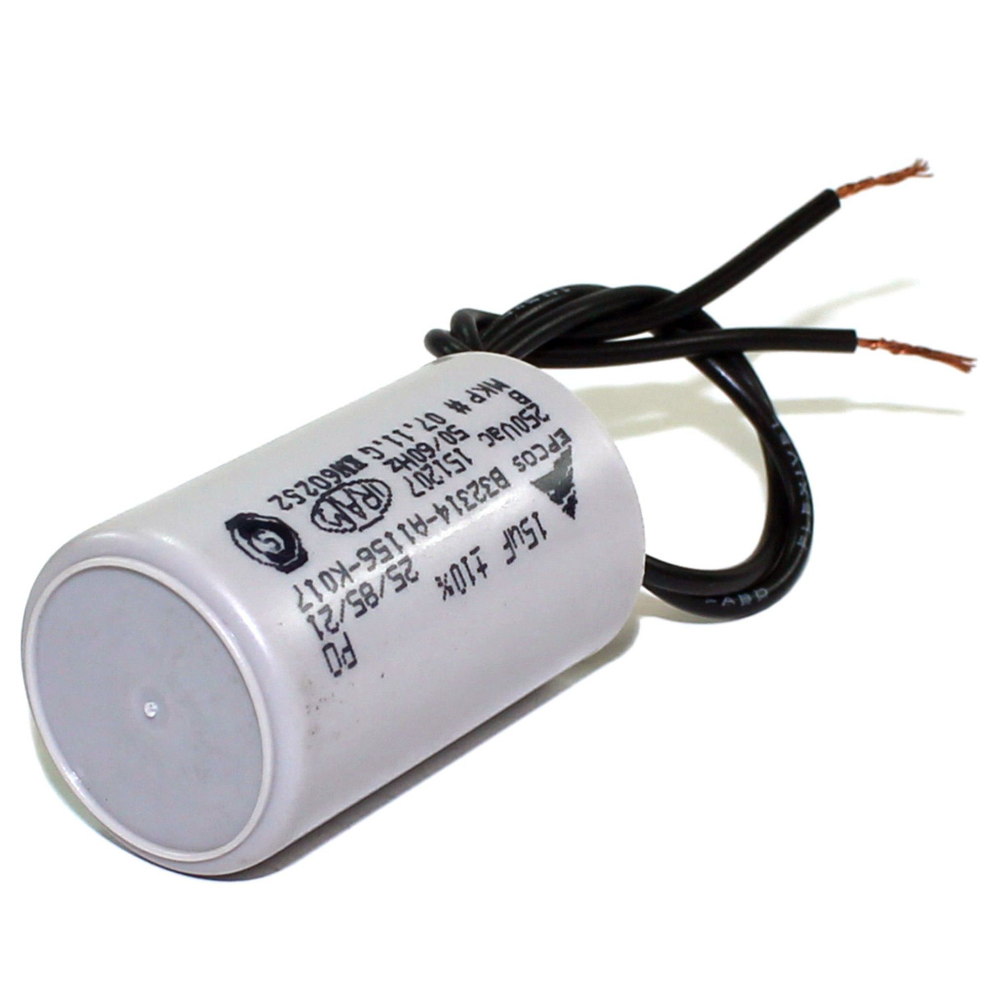 Capacitor P/ Motor Portão Eletrônico 15uF 250v - Imagem 4