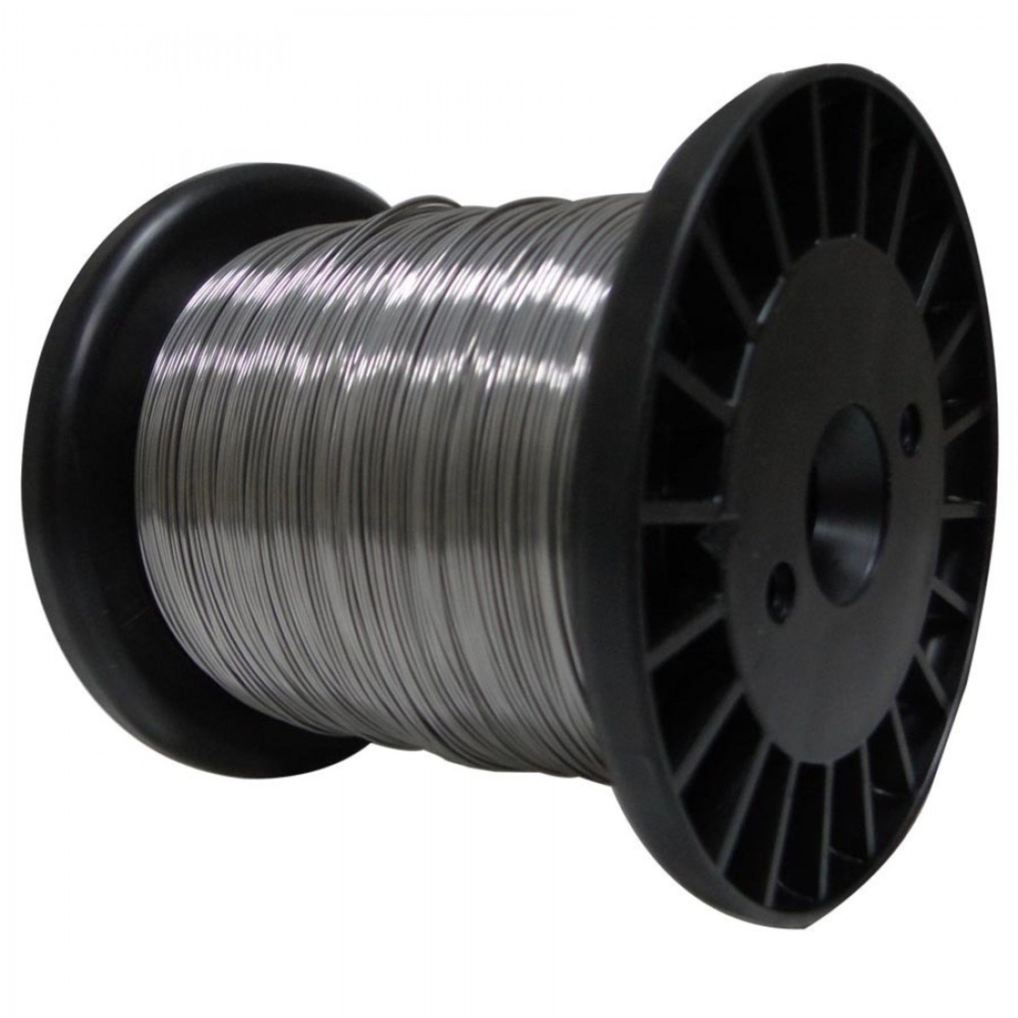 Carretel Arame Aço Inox para Cerca Elétrica Fio 0,45mm Bobina - Imagem 3