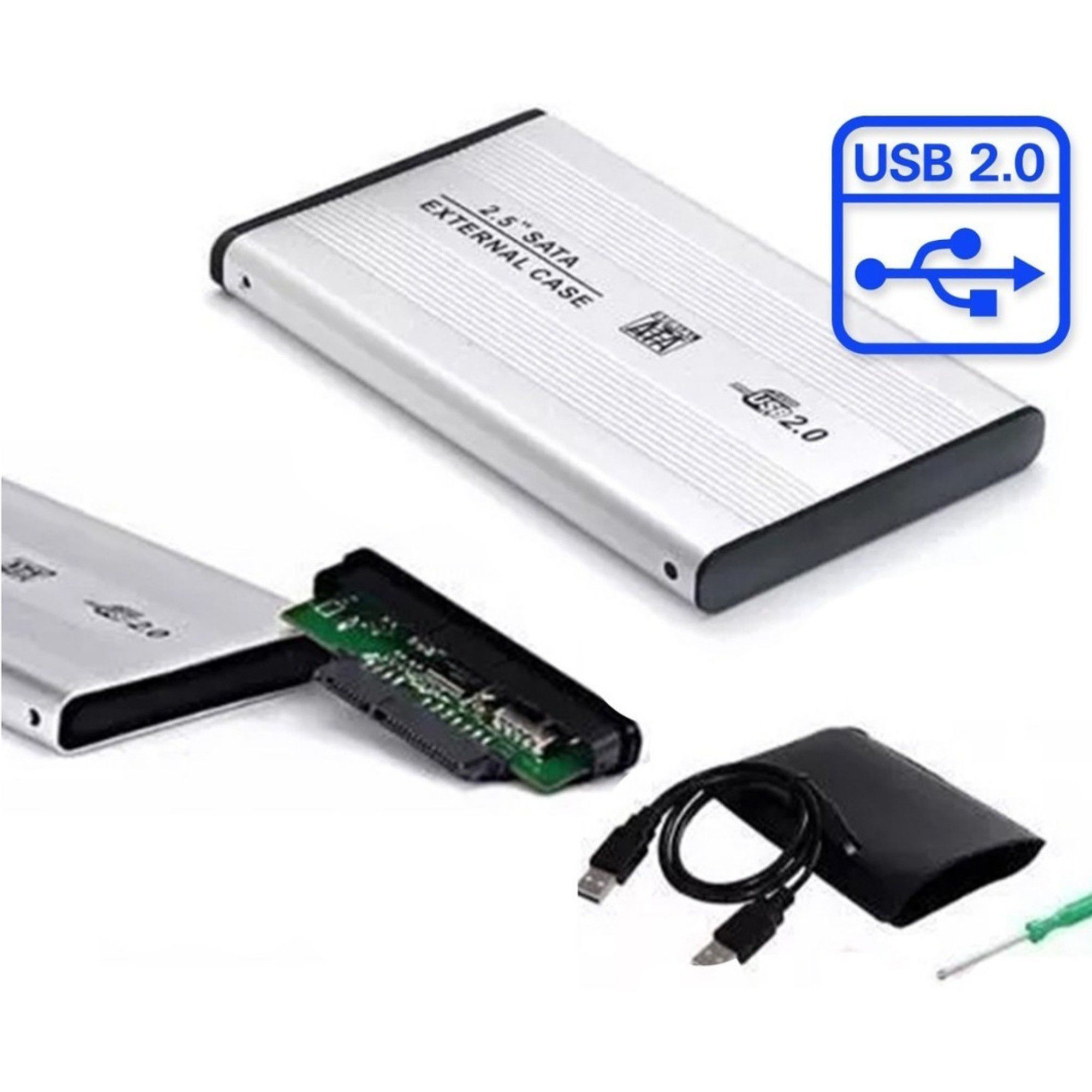 Case Hd Externo 2.5″ Usb 2.0