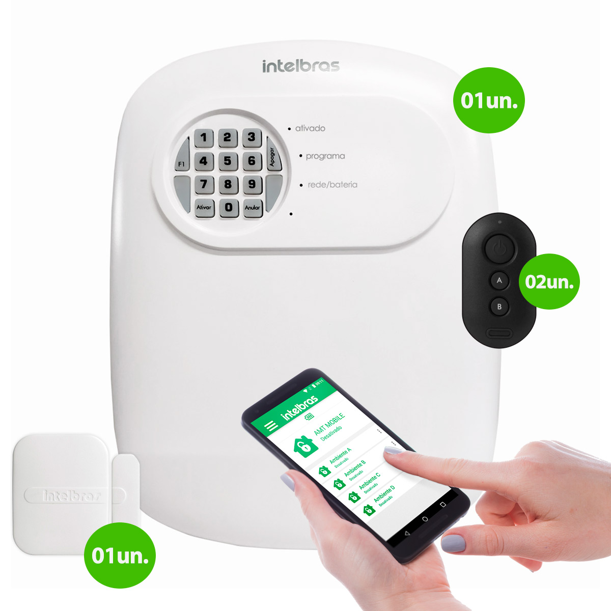 Central de Alarme ANM 24 NET Intelbras Conexão e Configuração Via Smartphone - Imagem 5