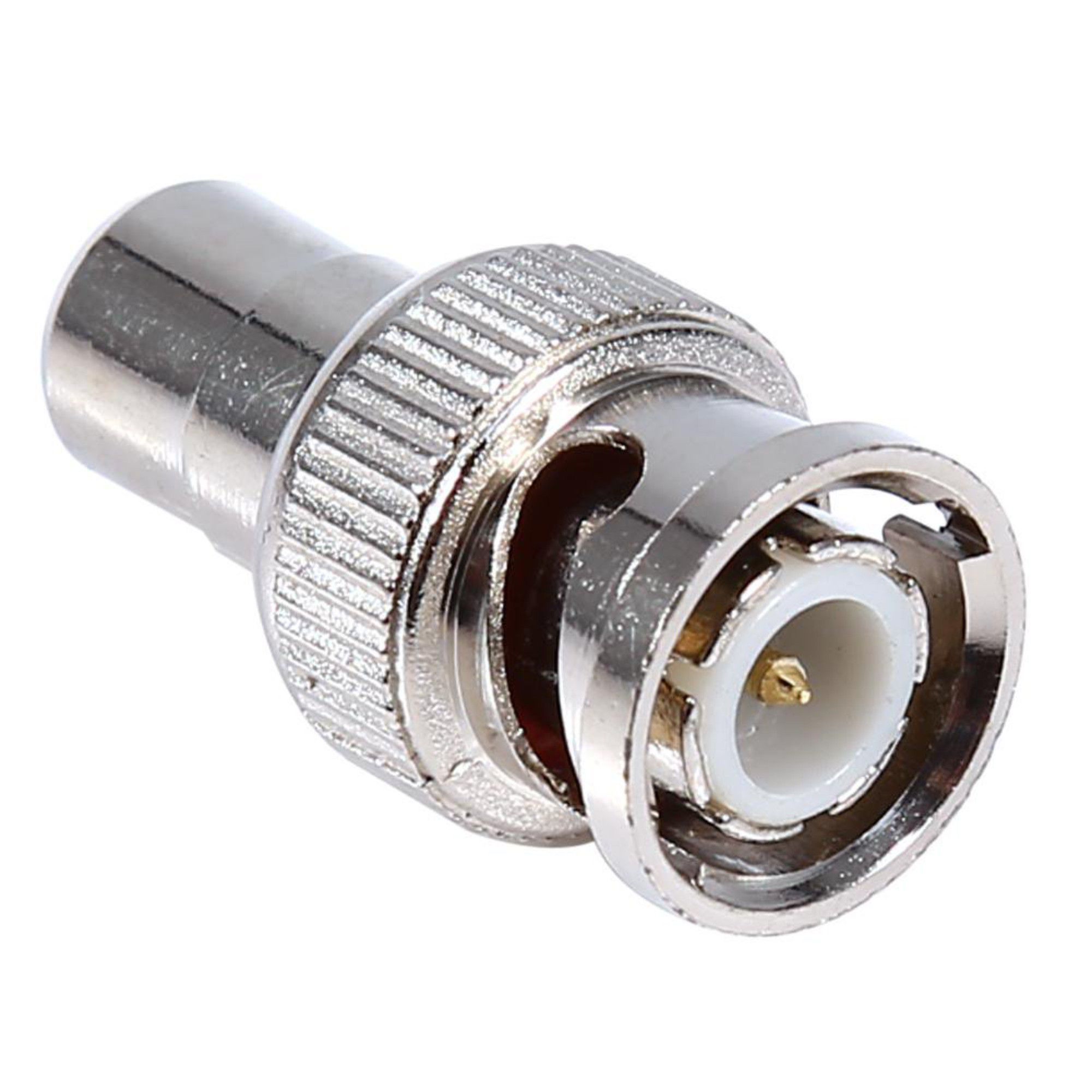 Conector BNC Macho X RCA Fêmea C/ 5 Unidades