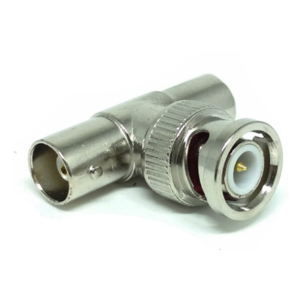 Conector Emenda BNC Tipo T 1 Macho X 2 Femeas - Image 3