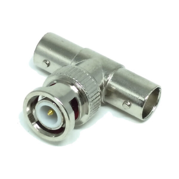Conector Emenda BNC Tipo T 1 Macho X 2 Femeas - Image 4
