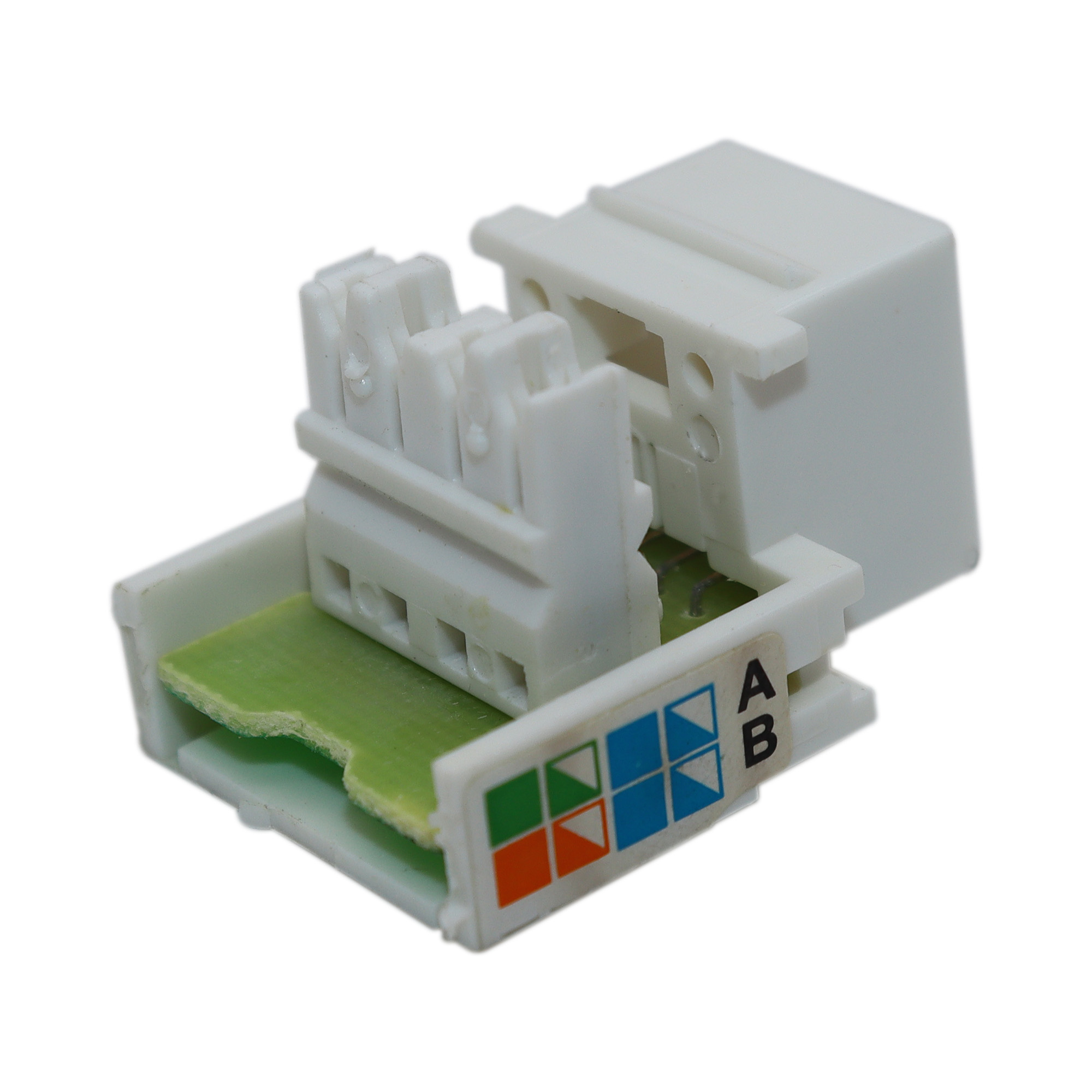 Conector Keystone Jack RJ11 Cat3 Fêmea - Imagem 4