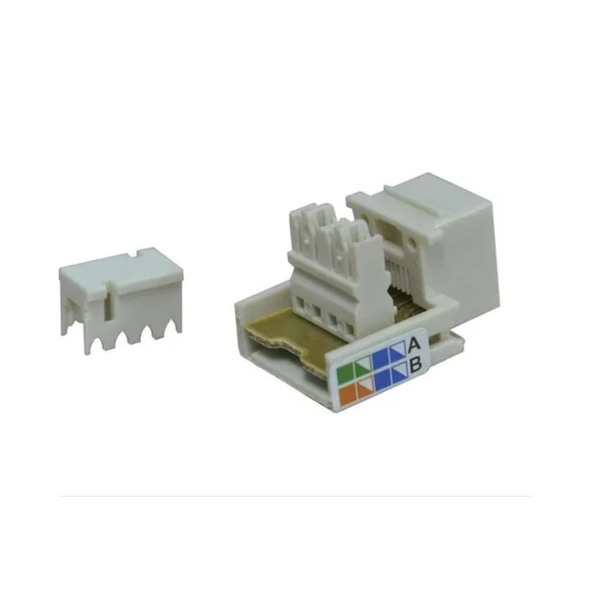 Conector Keystone Jack RJ11 Cat3 Fêmea - Imagem 5