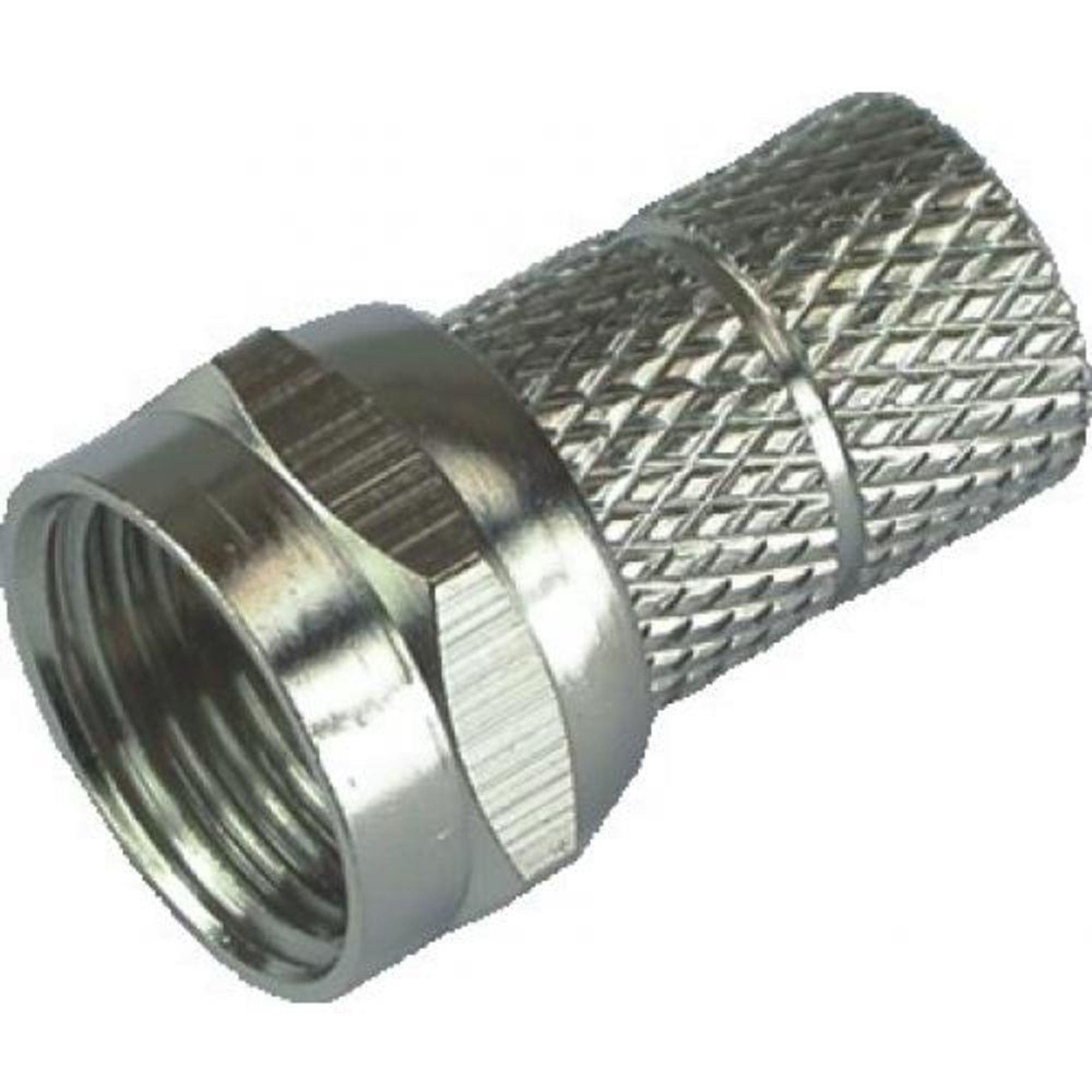 Conector RG6 De Rosca C/ 5 Unidades - Imagem 2