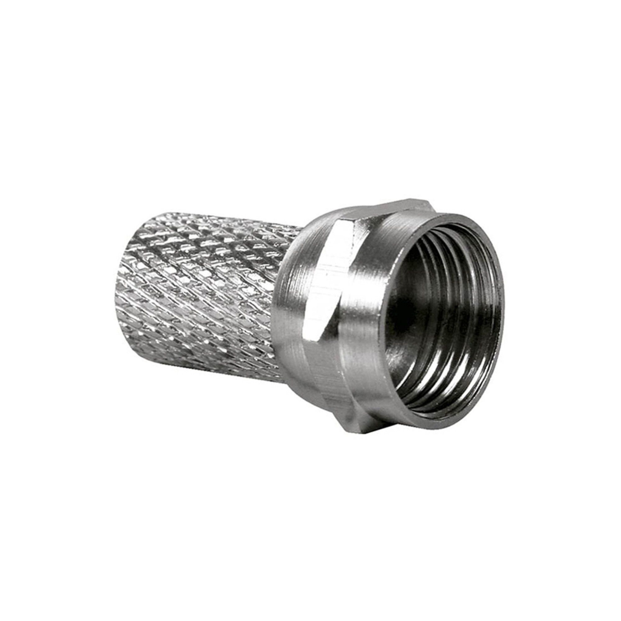 Conector RG6 De Rosca C/ 5 Unidades - Imagem 4