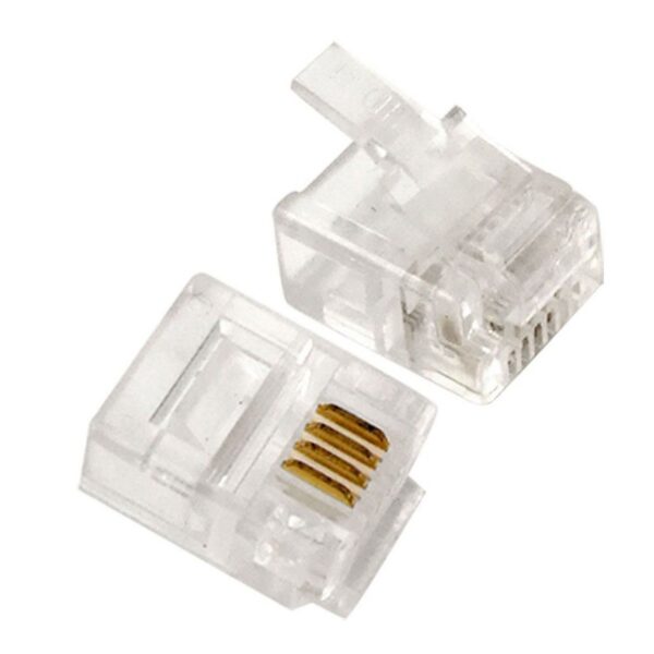 Conector RJ11 6x4 C/ 20 unidades - Image 5