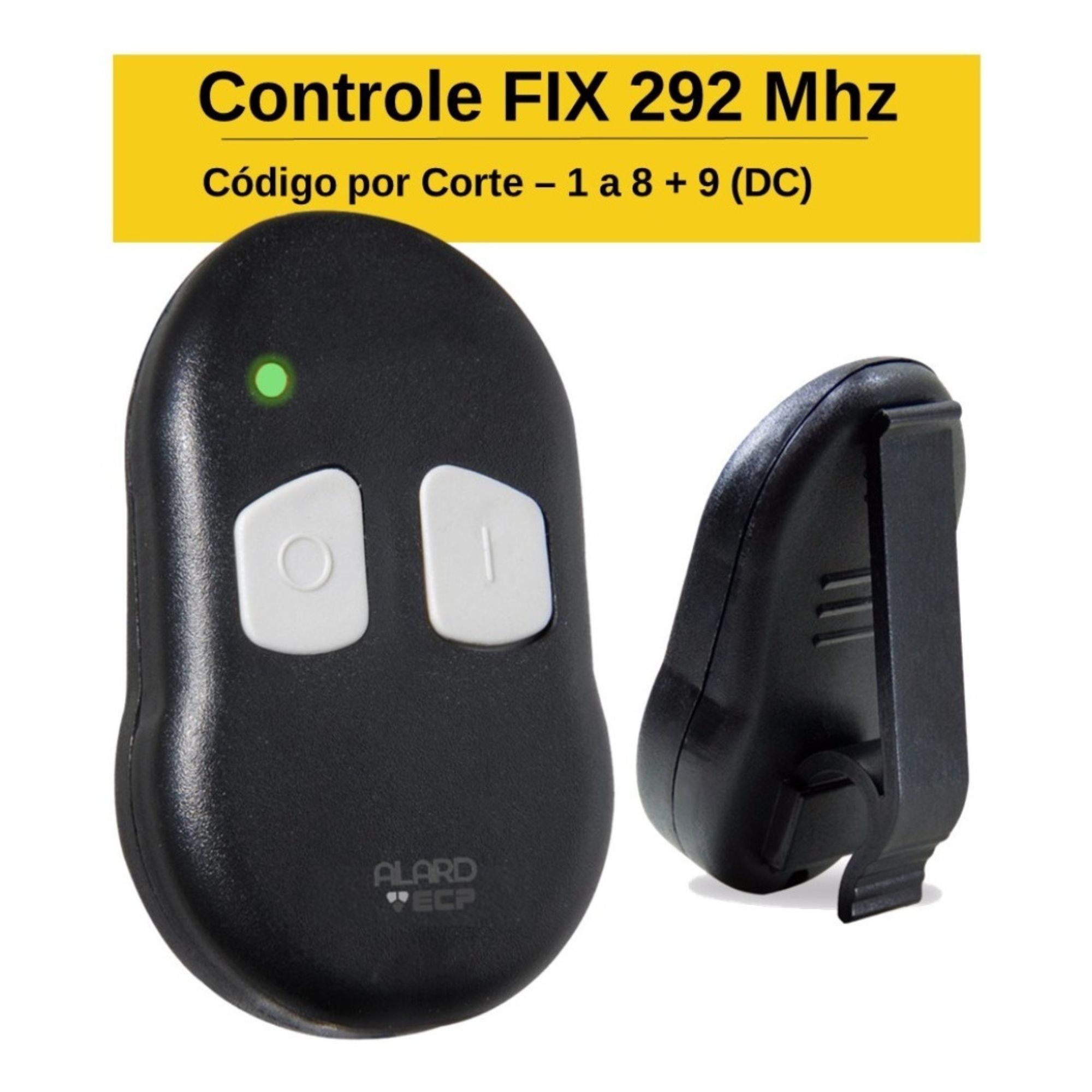 Controle Remoto 292 Mhz Codifica Cortando Jumper PPA Garen E Outros Alard Fix ECP - Imagem 3