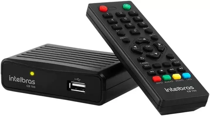Conversor Digital de TV com Gravador de Conteúdo CD 700 – INTELBRAS