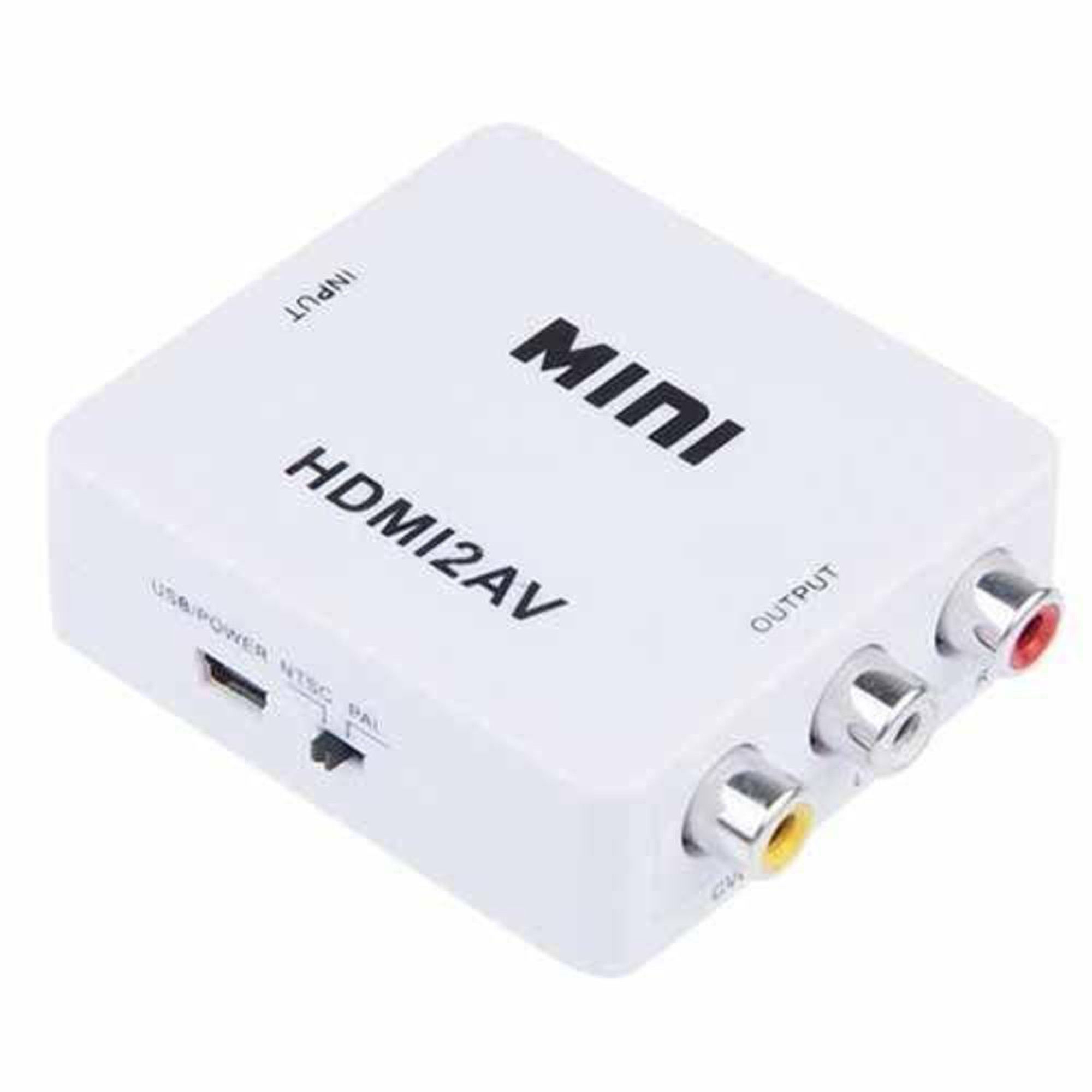 Adaptador Conversor HDMI P/ AV (RCA) 1080p Full HD HDMI2AV - Imagem 3