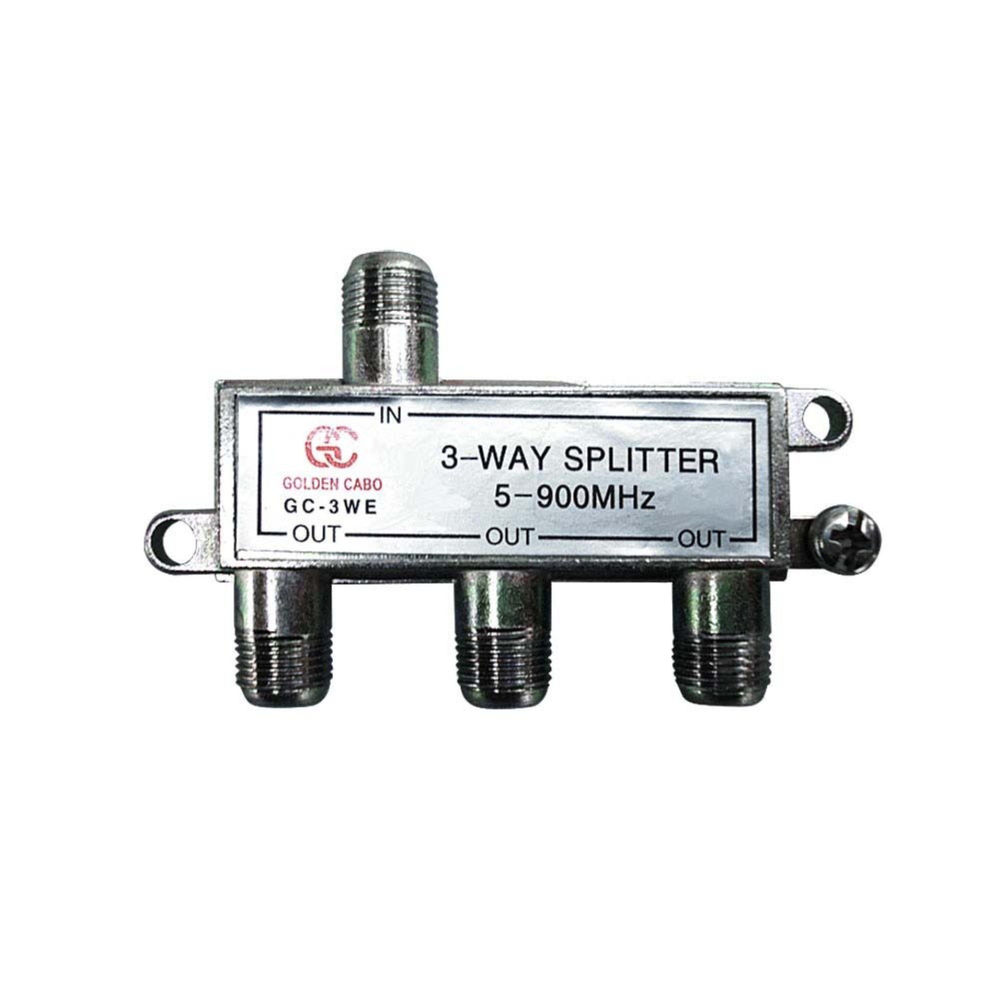 Divisor De Antena 1 X 3 5.100MHz Para Cabo Coaxial C/ 2 Unidades - Imagem 3