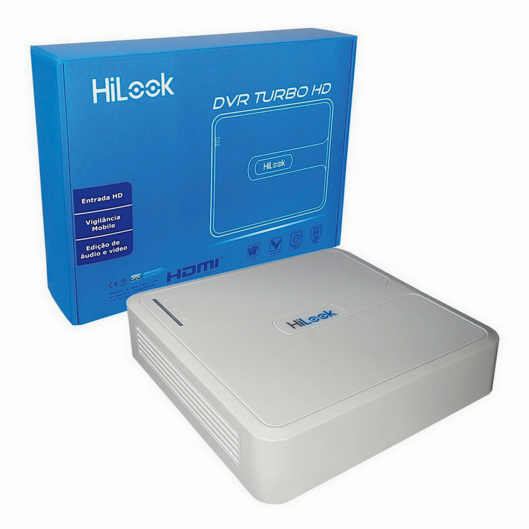 DVR Stand Alone 4 Canais Full HD 1080p Lite DVR-104G-K1 HiLook - Imagem 4
