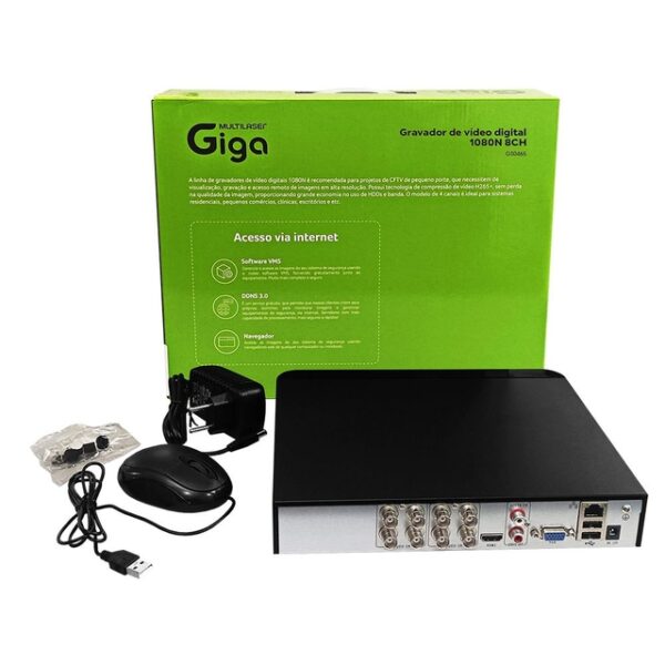 DVR Stand Alone Giga Lite 8 Canais - Image 2