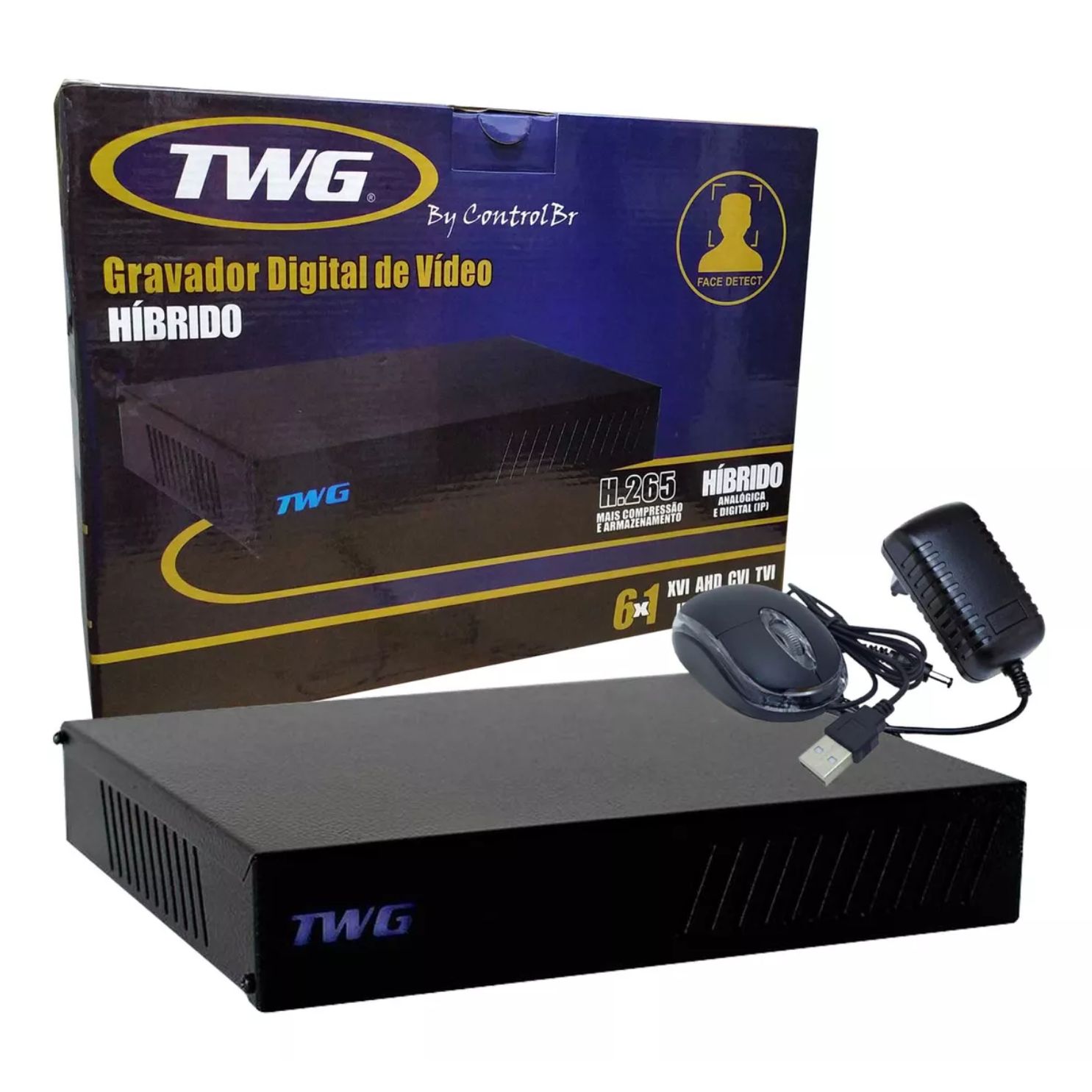DVR Stand Alone TWG 32 Canais 6 em 1 CFTV - Imagem 4