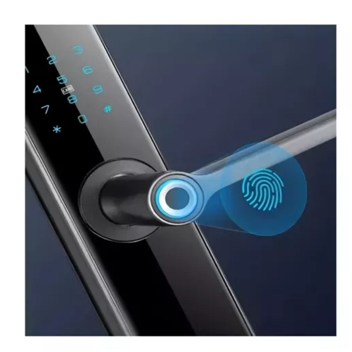 Fechadura Eletrônica Tw-4020 Fe - Biometria, Senha E Chave - Imagem 5