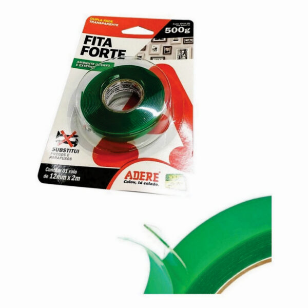 Fita Dupla Face Fita Forte 500g 12mm X 2m - Image 3