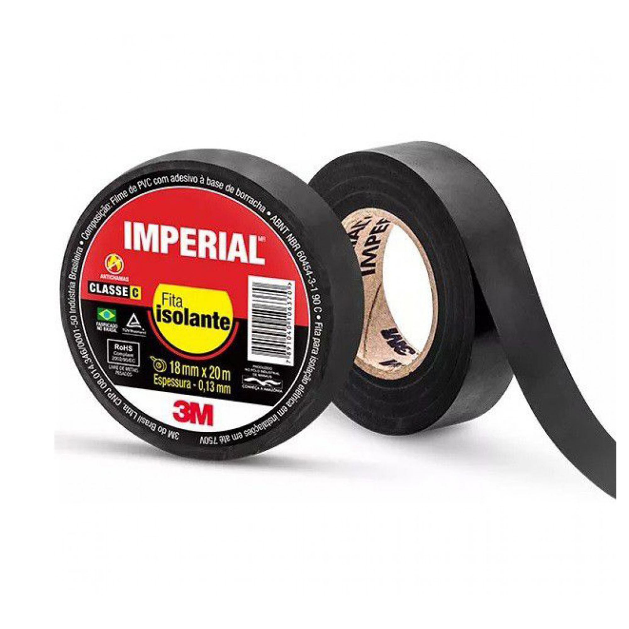 Fita Isolante Antichamas 20 metros - Imagem 2