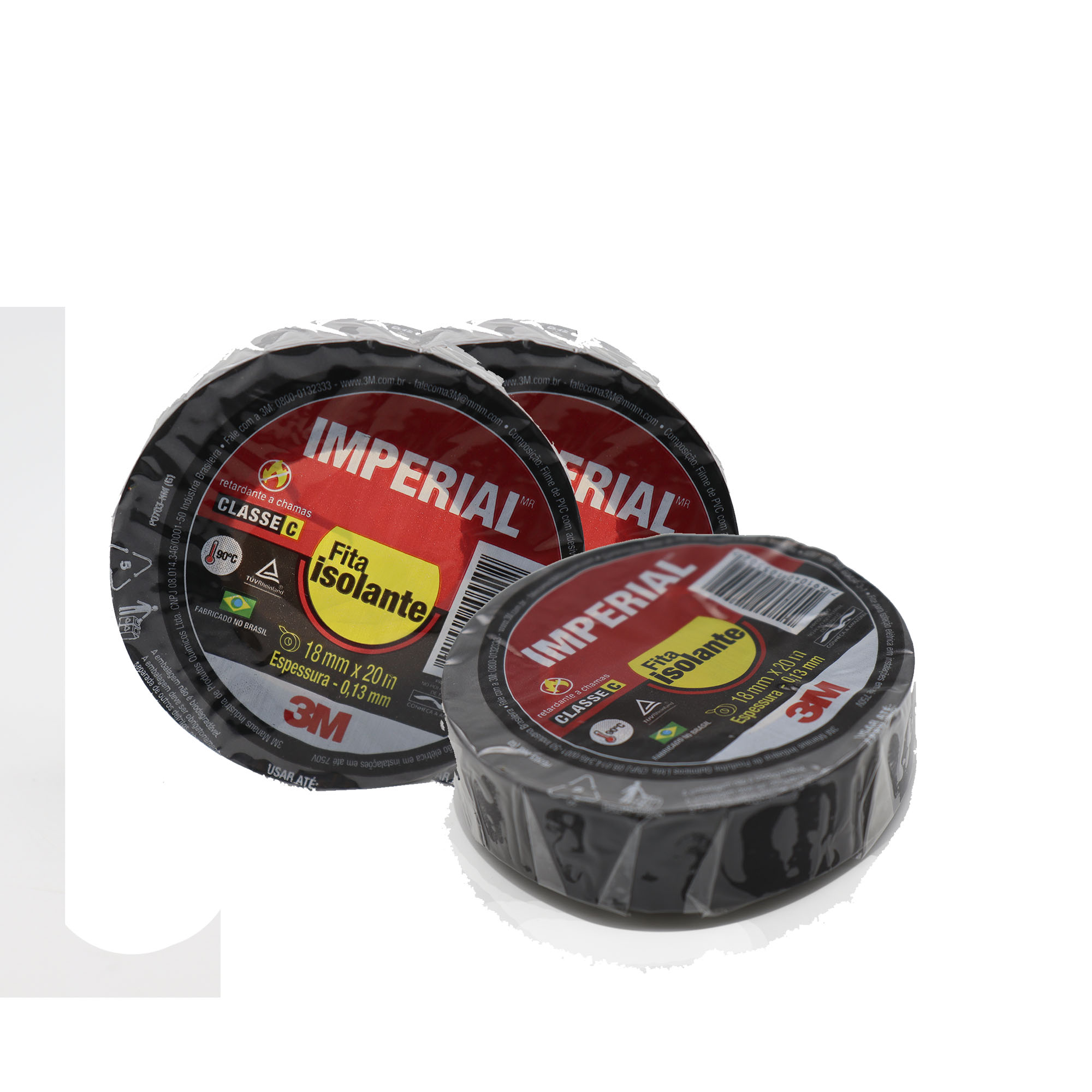 Fita Isolante Antichamas 20 metros - Imagem 6