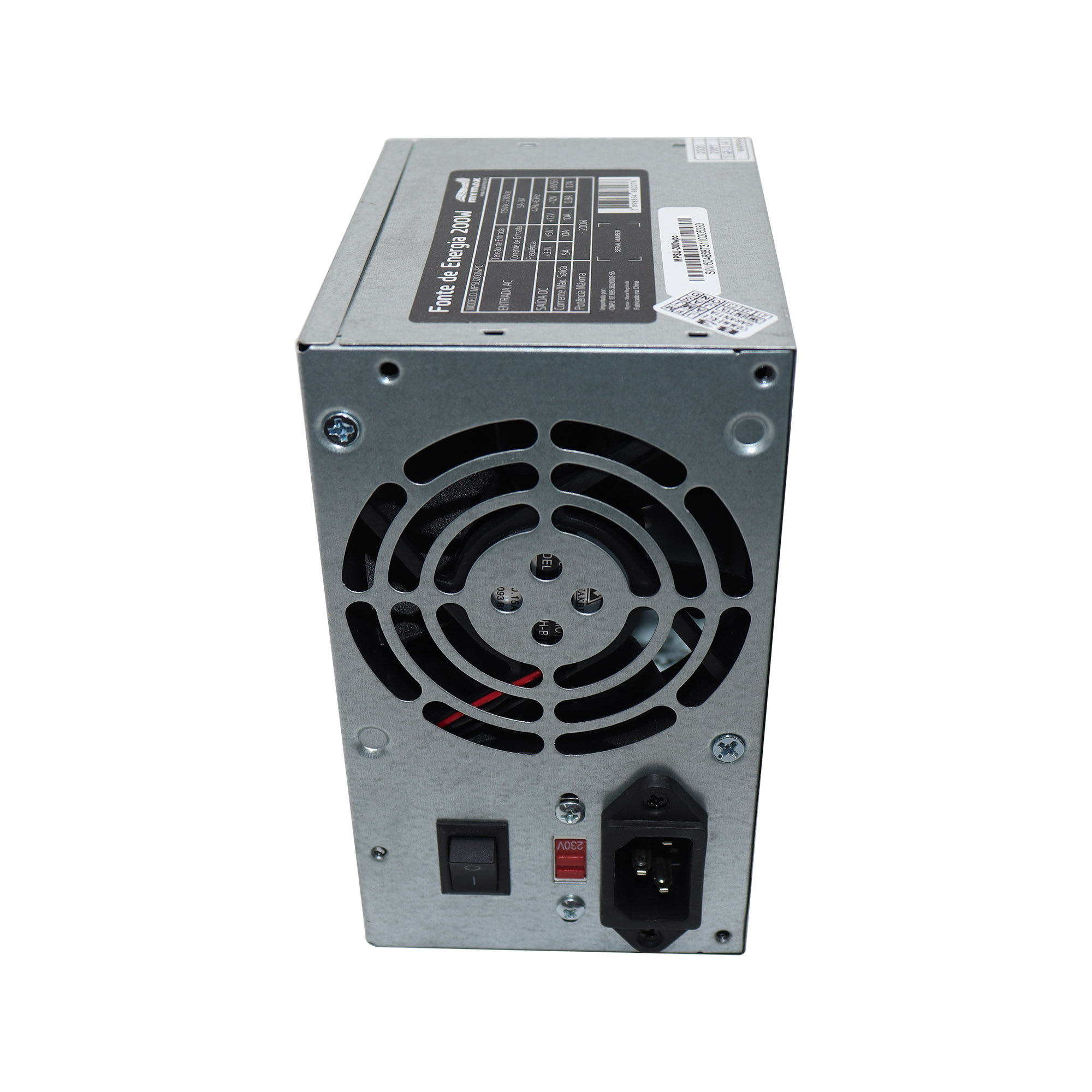 Fonte Atx 12v 200w Ultra Silence P/ Pc Gamer Bivolt - Imagem 5