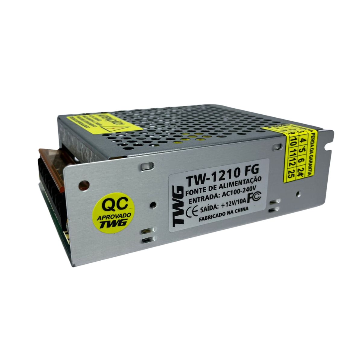 Fonte de Alimentação Estabilizada COLMEIA 12V 10A TWG TW-1210 FG - Imagem 4