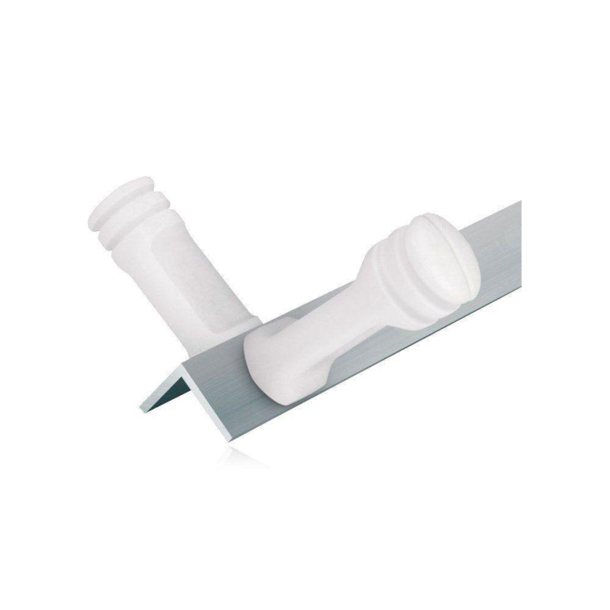 Haste Alumínio Cantoneira 75cm Canto Com 8 Isoladores - Imagem 6